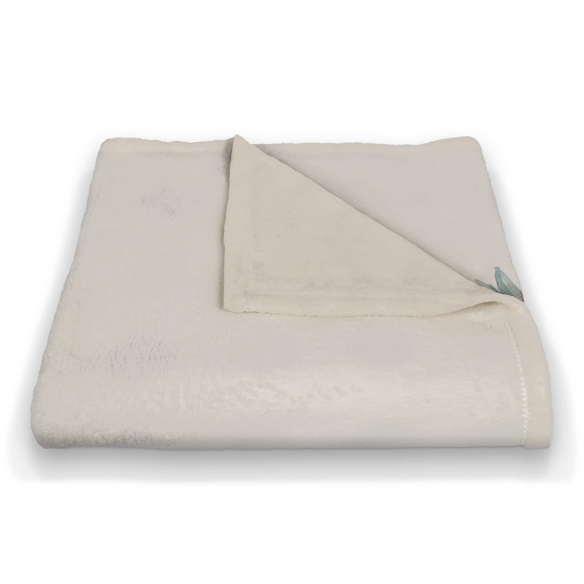 Be Jolly Flamingo 50x60 Coral Fleece Blanket