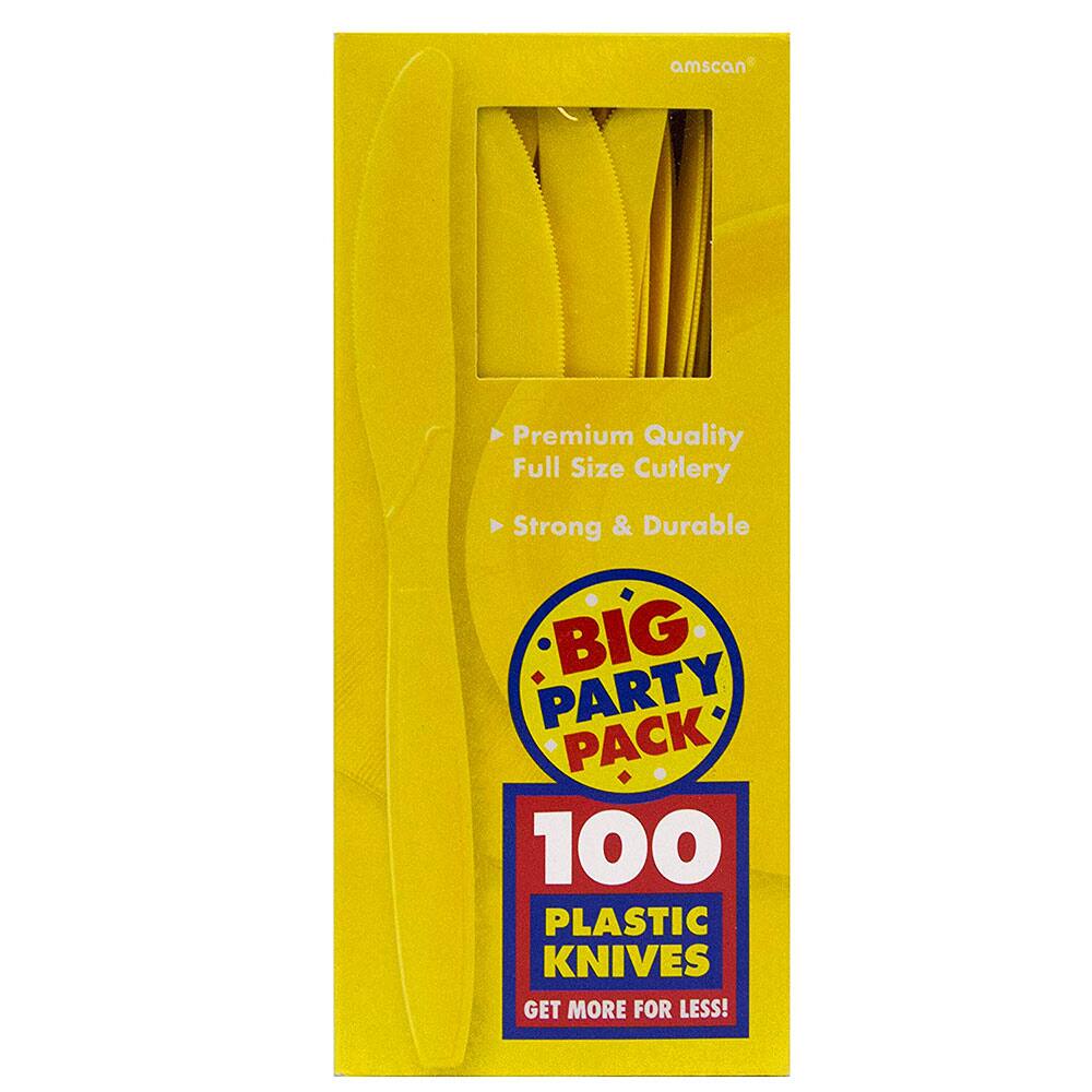 JAM Paper Premium Plastic Knives