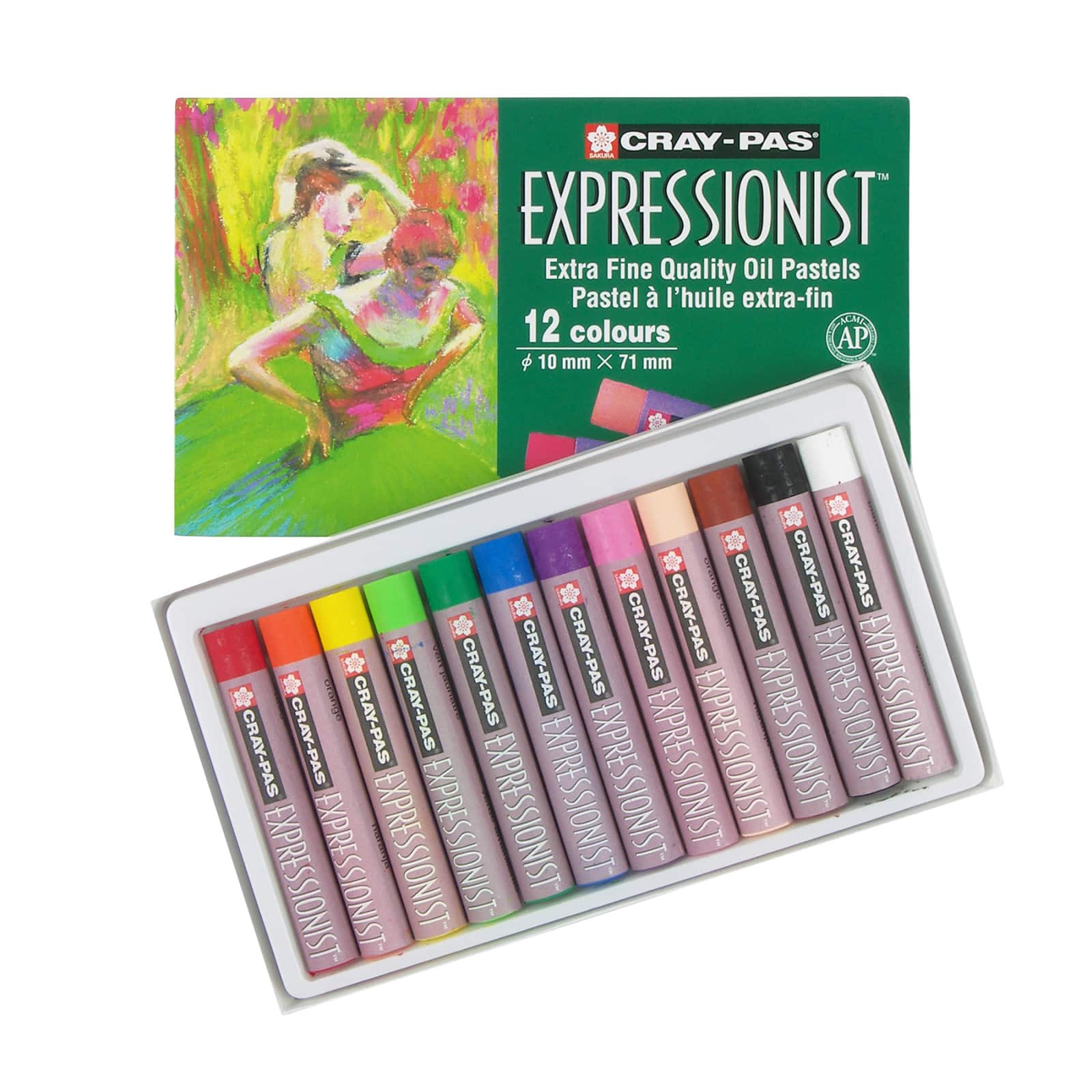 Cray-Pas® Expressionist™ Oil Pastel 12 Color Set