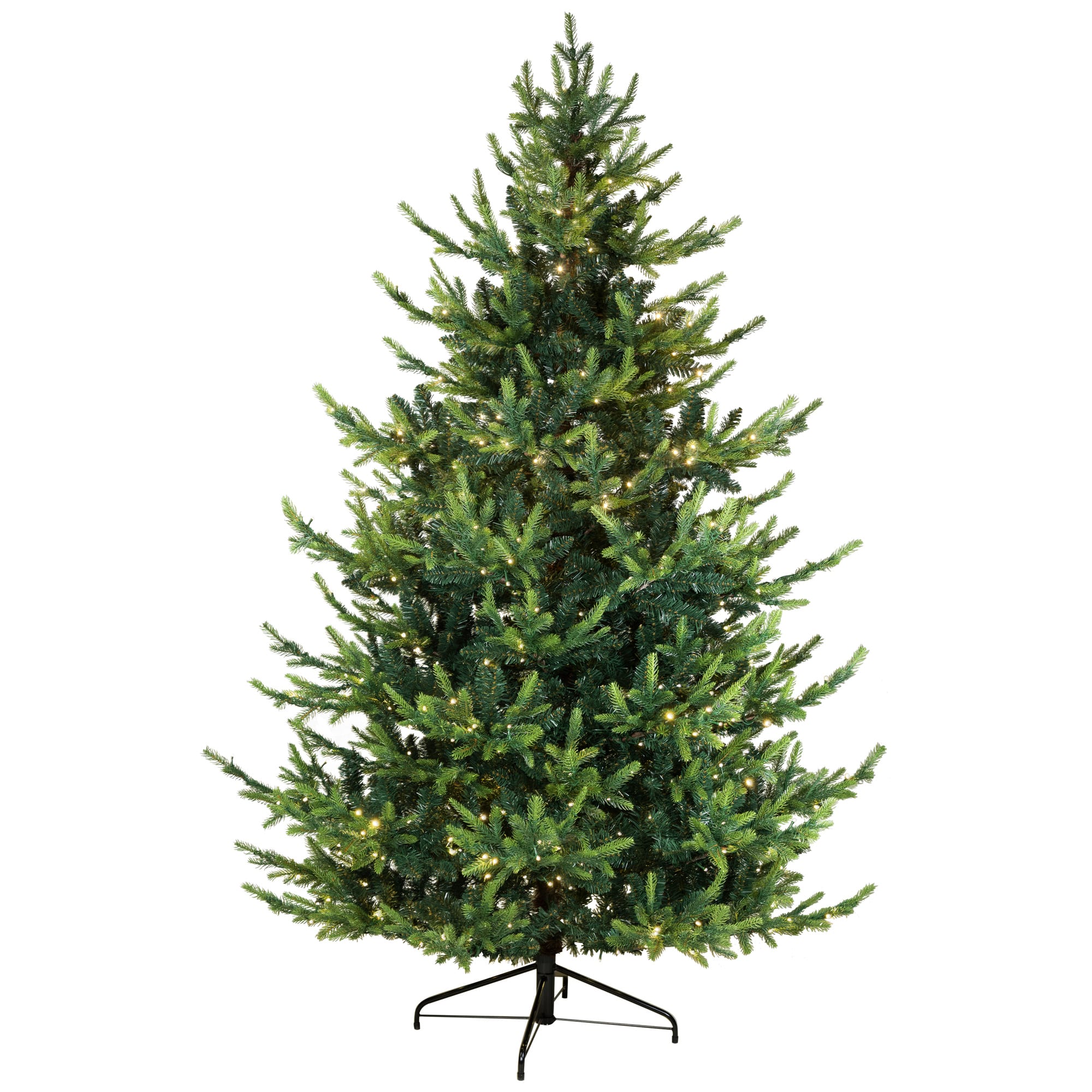 7ft. Pre-Lit Real Touch™ Elite Glenmora Pine IPT Artificial Christmas Tree, Dual Color LED Lights