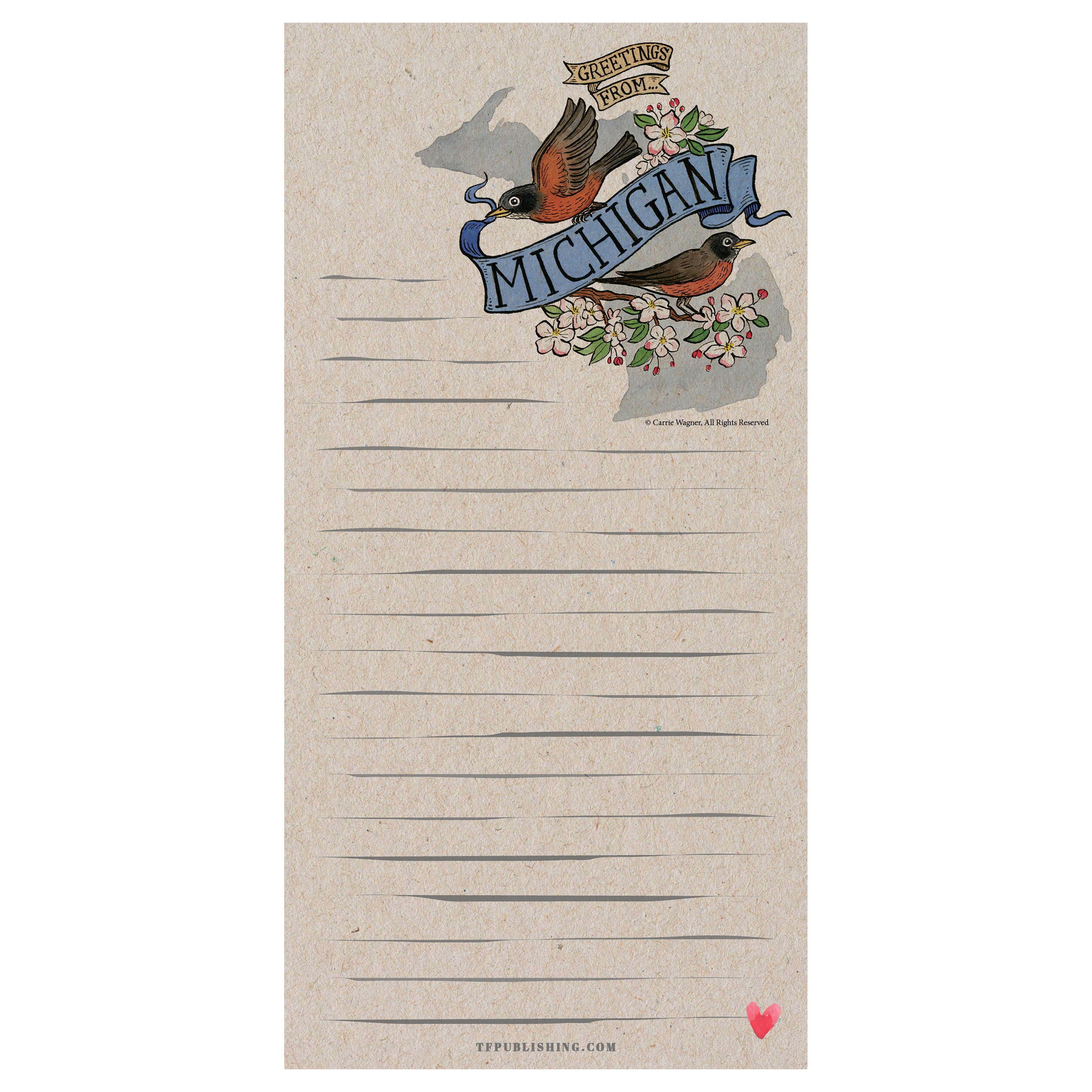 TF Publishing Michigan Magnet Pad