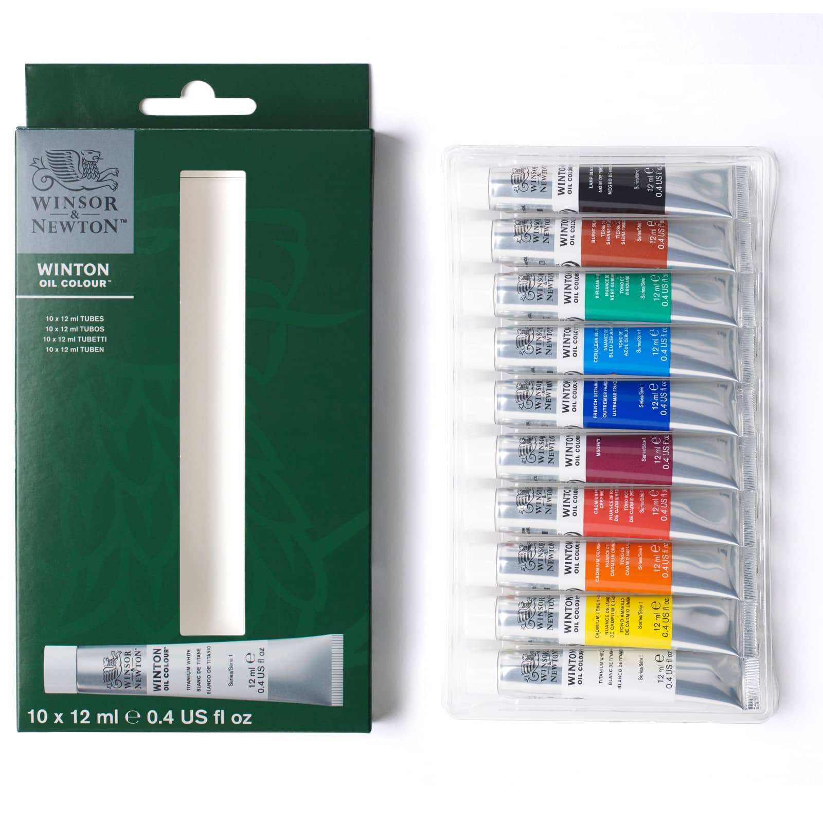 Winsor & Newton™ Winton Oil Colour™ 10 Colour Paint Set