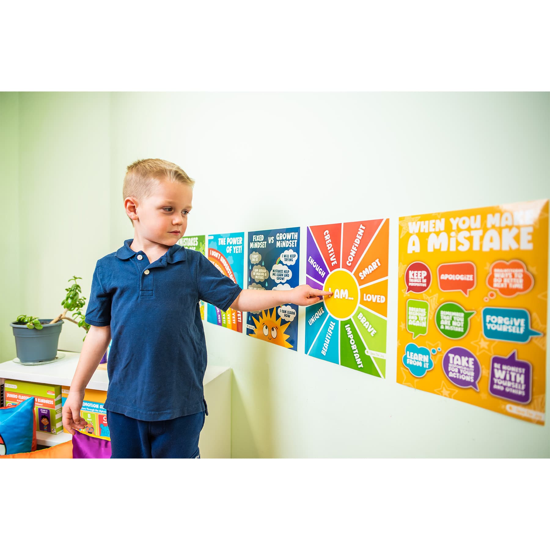 Open the Joy 14" x 11" Growth Mindset Posters, 5ct.