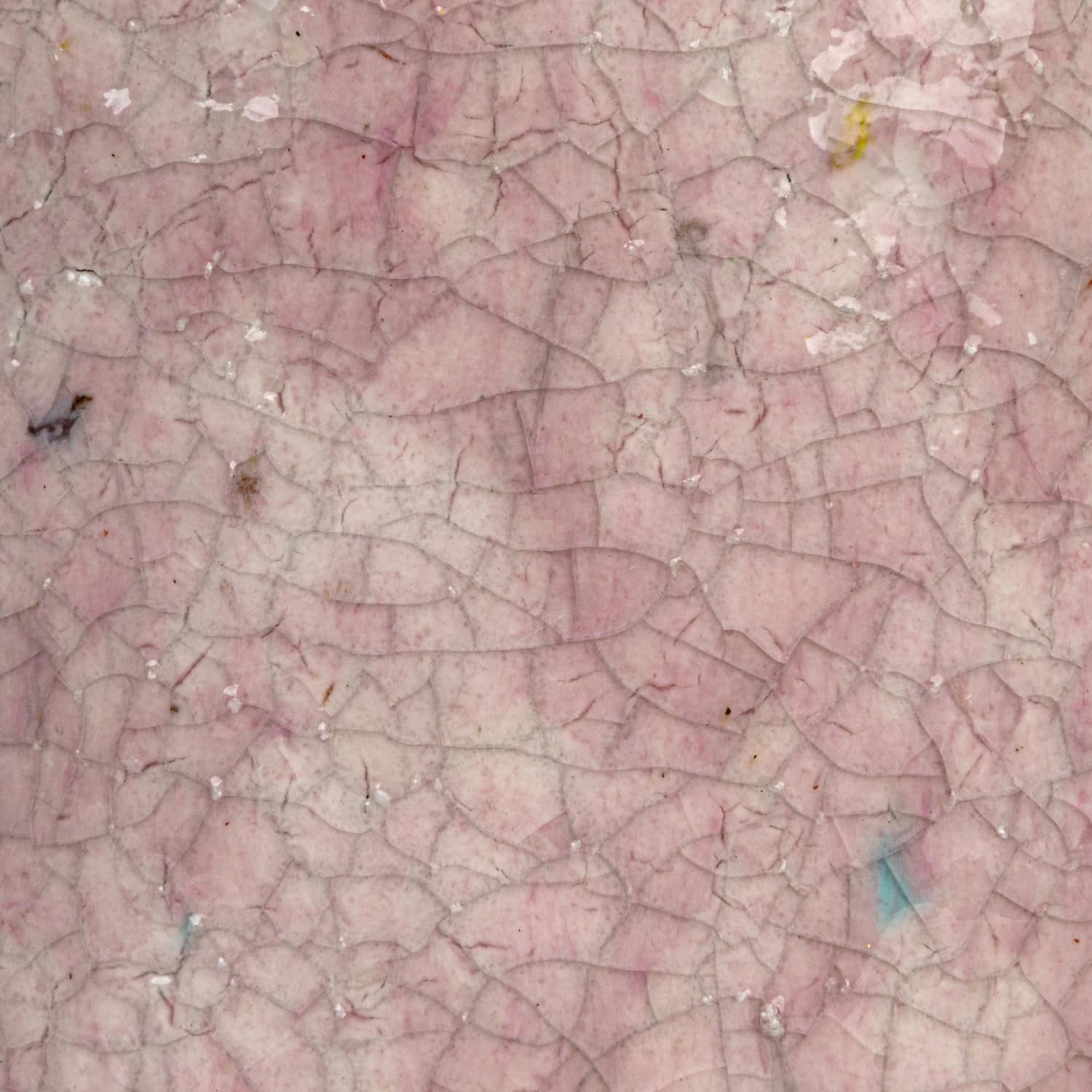 Hello Honey® 4.75" Matte Pink Crackle Glaze Decorative Terra Cotta Planter