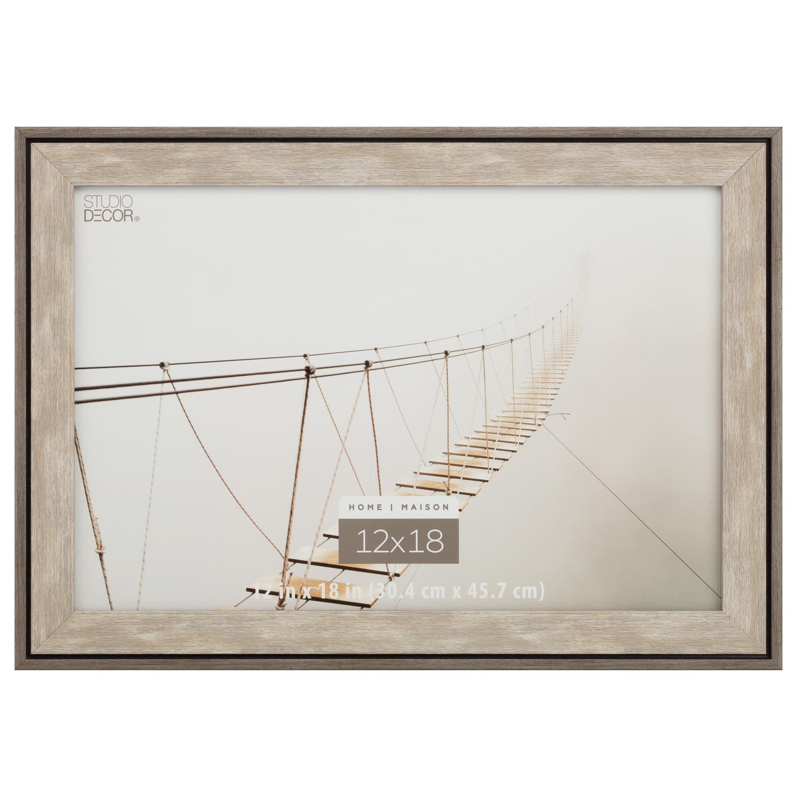 6 Pack: Gray Wash Two-Tone Frame, Home Collection by Studio Décor®
