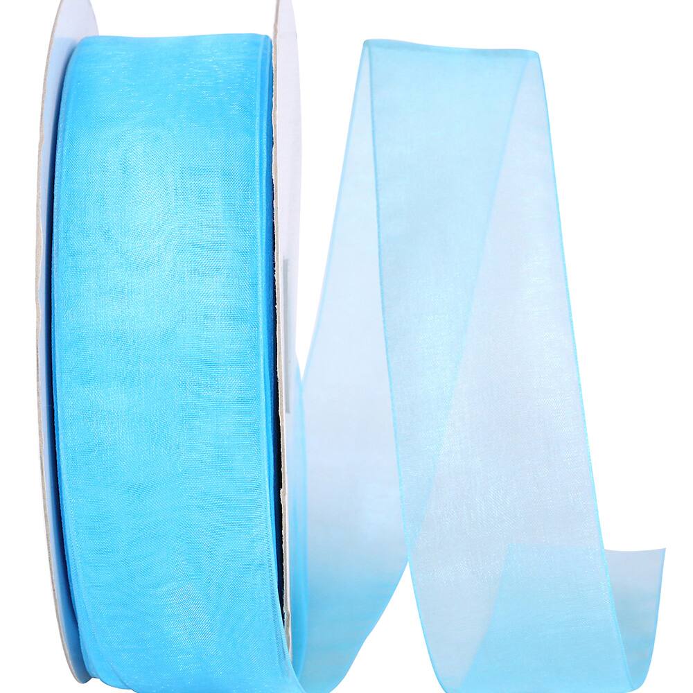 JAM Paper 1.5" x 100yd. Sheer Chiffon Mono Ribbon