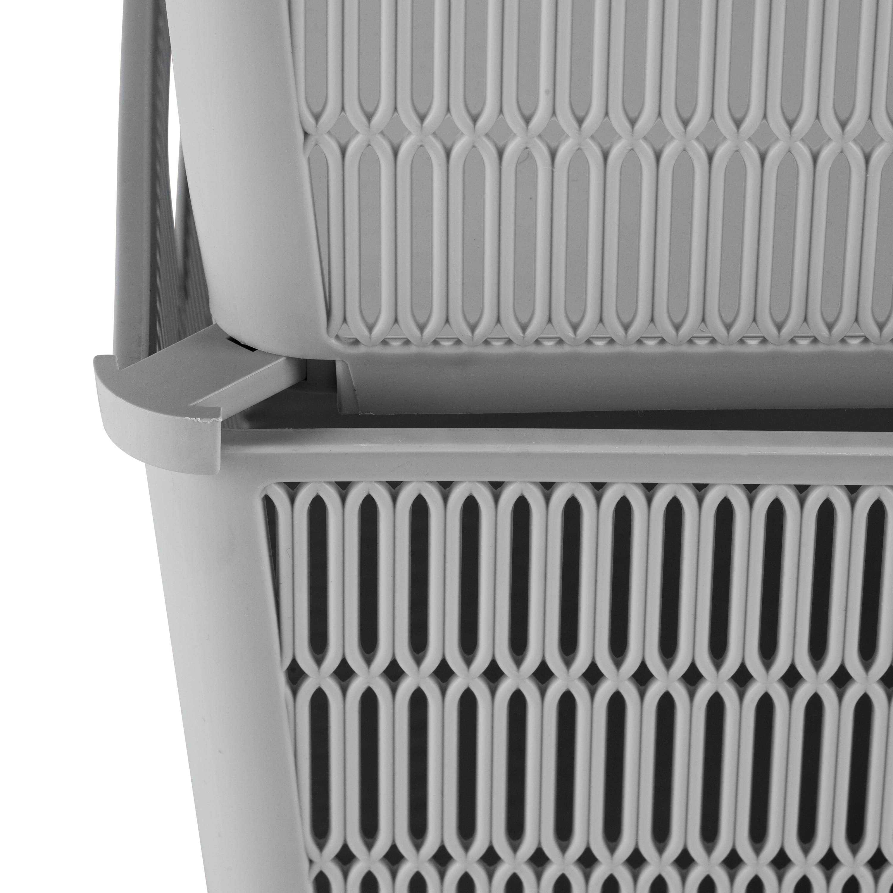 Simplify Slide 2 Stack It Small Storage Tote Baskets