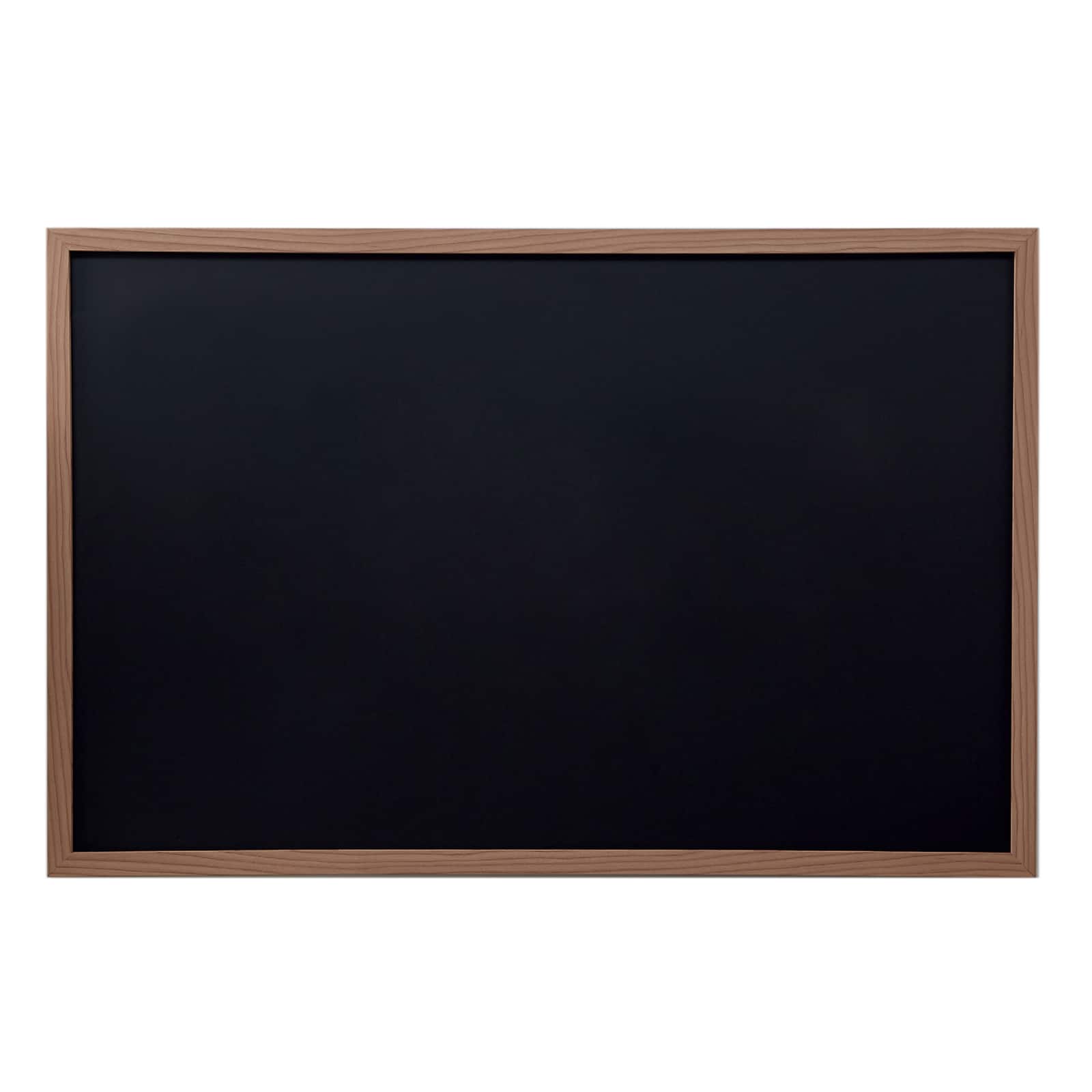 23" x 35" Brown Framed Chalkboard by B2C®