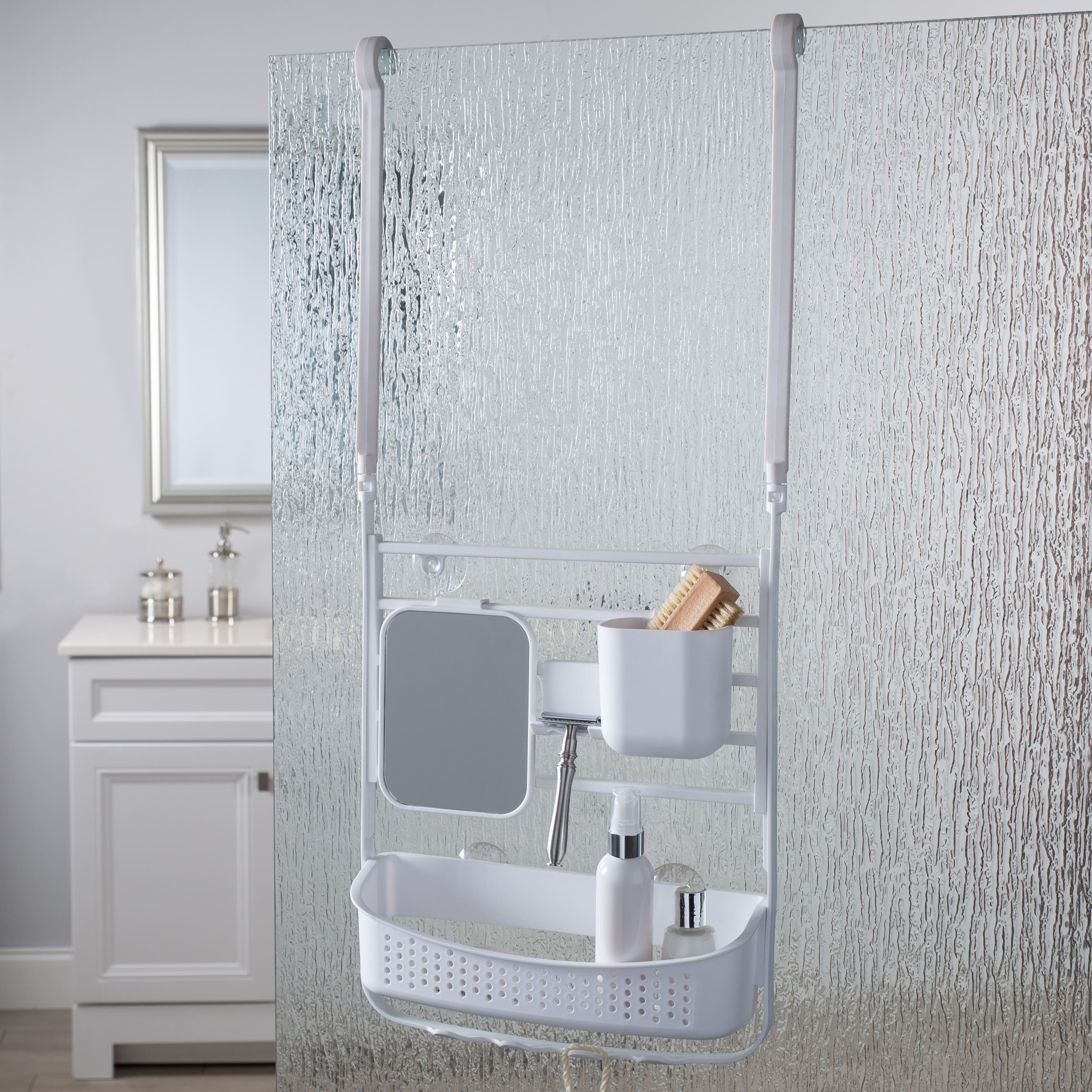 Bath Bliss 28" Deluxe Flex Adjustable Shower Caddy