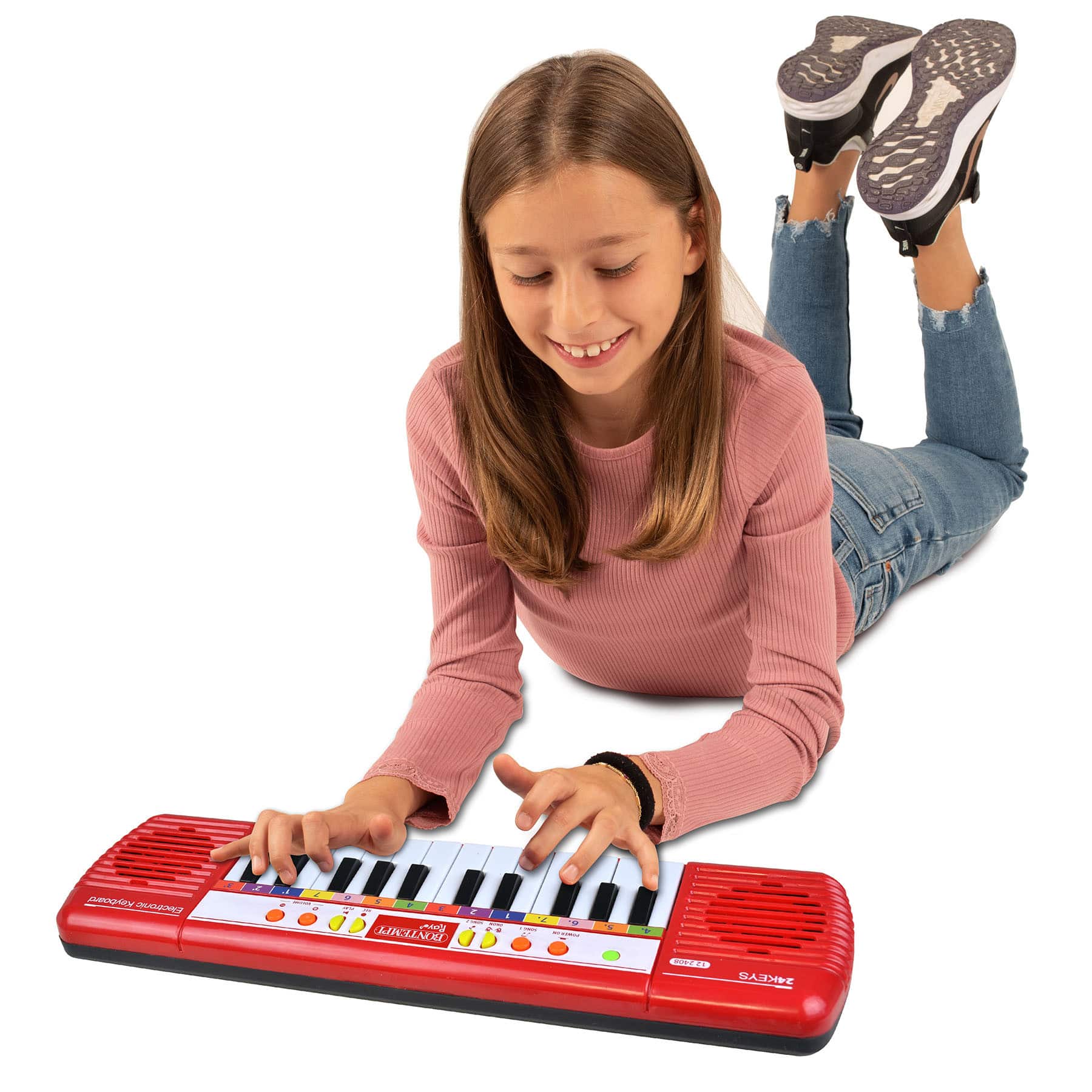Bontempi Red 24 Key Mini Keyboard