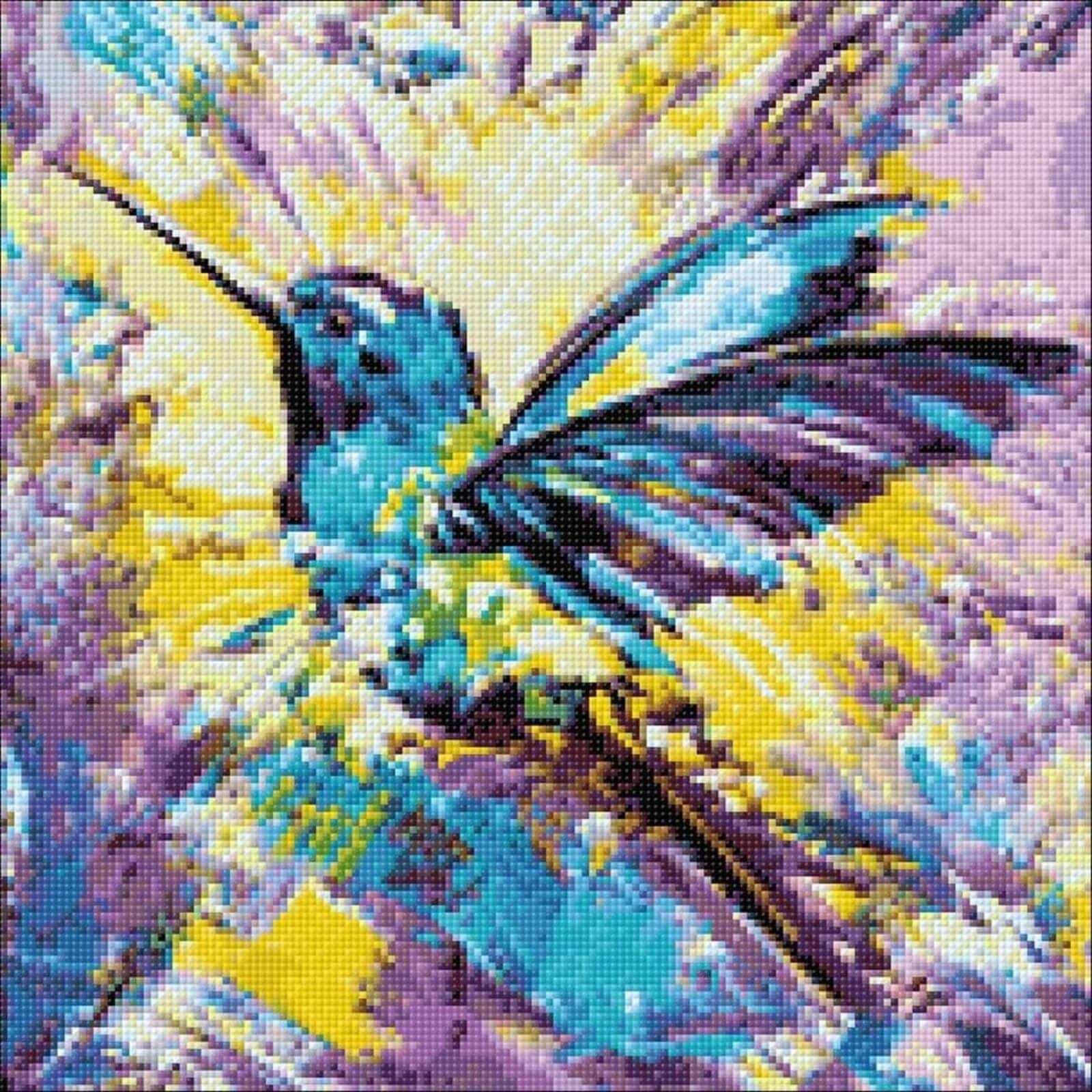 Crafting Spark Colorful Flight Diamond Painting Kit