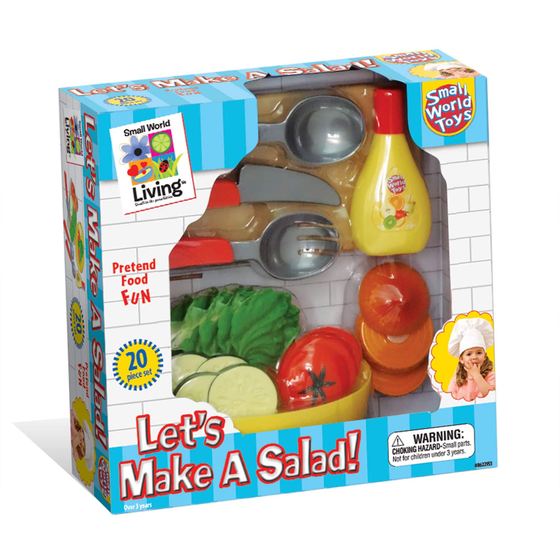 Small World Toys Let's Make a Salad Play Set