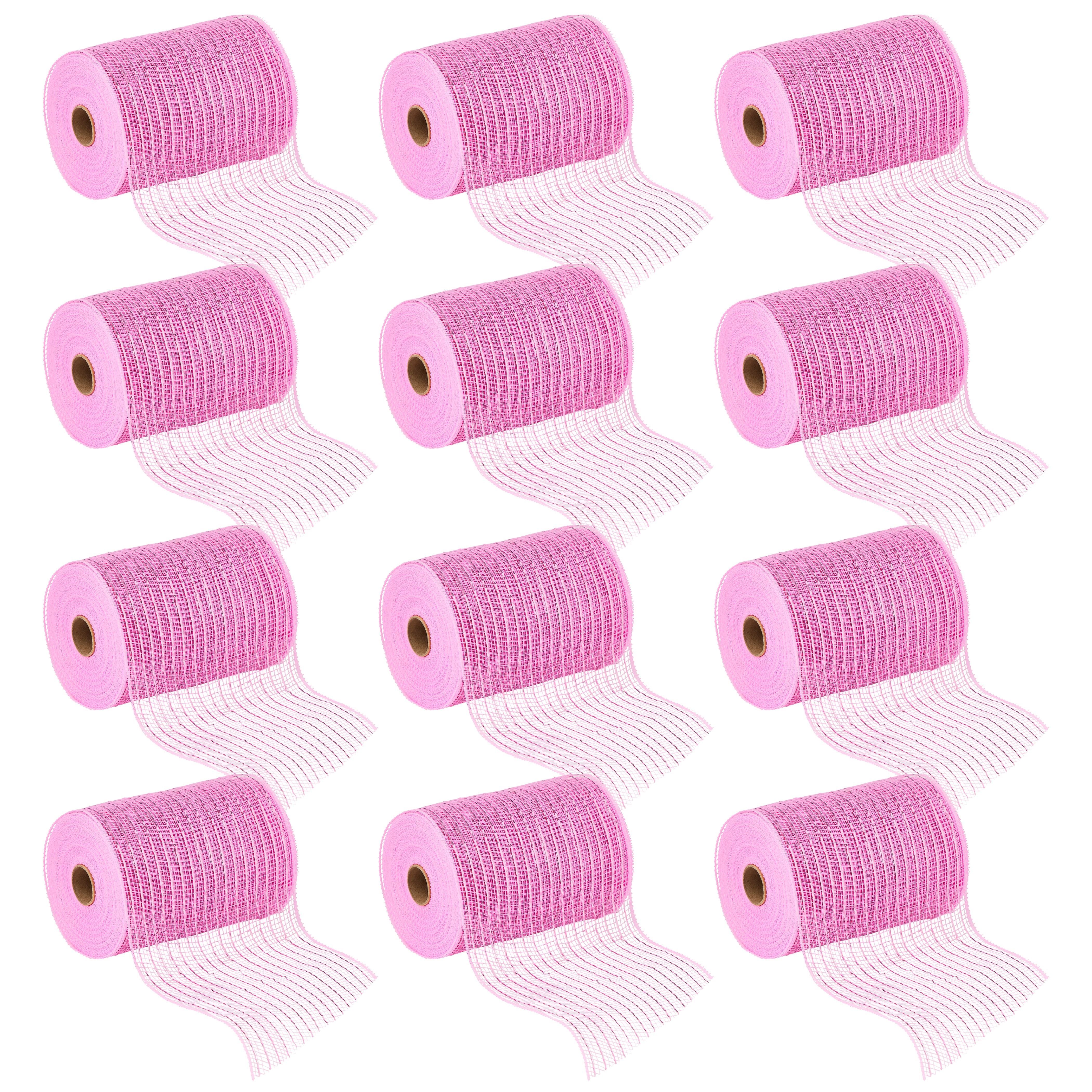 12 Pack: 5.5" x 45ft. Mesh Wide Ribbon by Celebrate It® Occasions™
