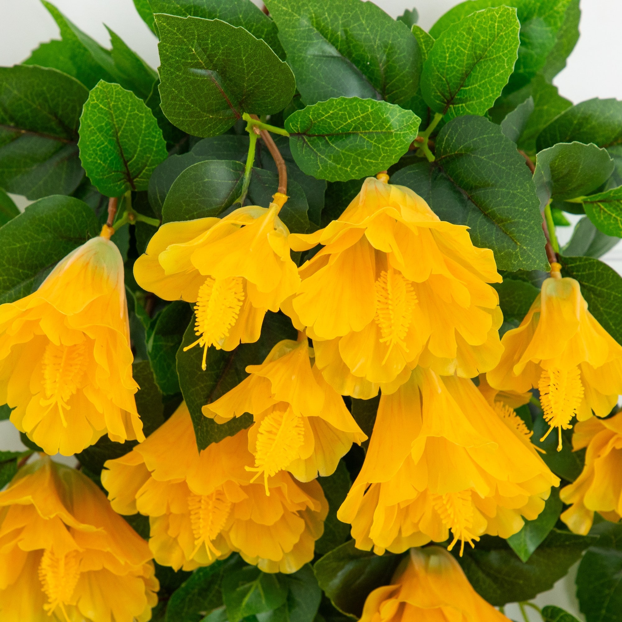 41" UV Resistant Artificial Hibiscus Hanging Plants, 2ct.