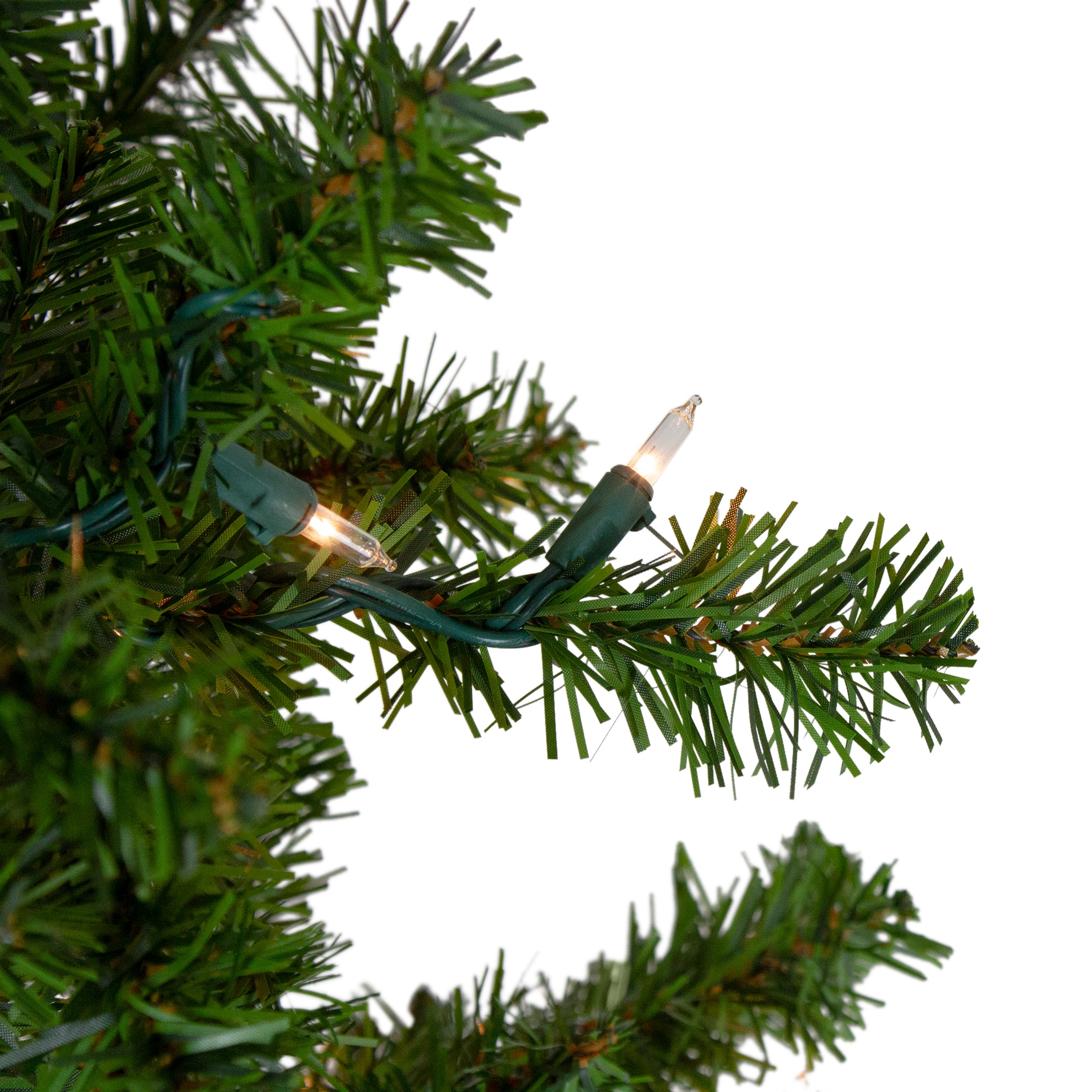 7.5ft. Pre-Lit Canadian Pine Artificial Christmas Tree, Clear Lights
