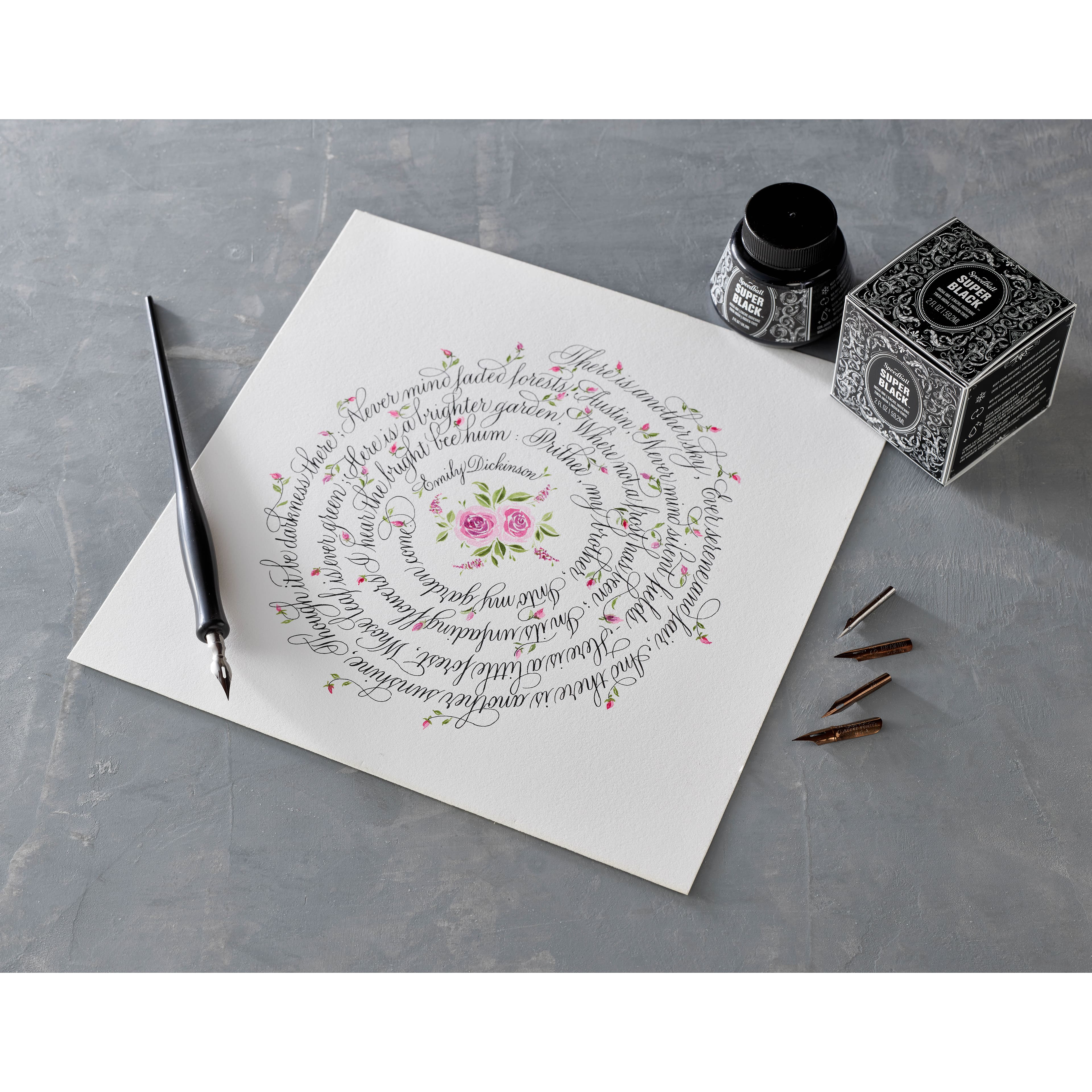 Speedball® Super Black India Ink