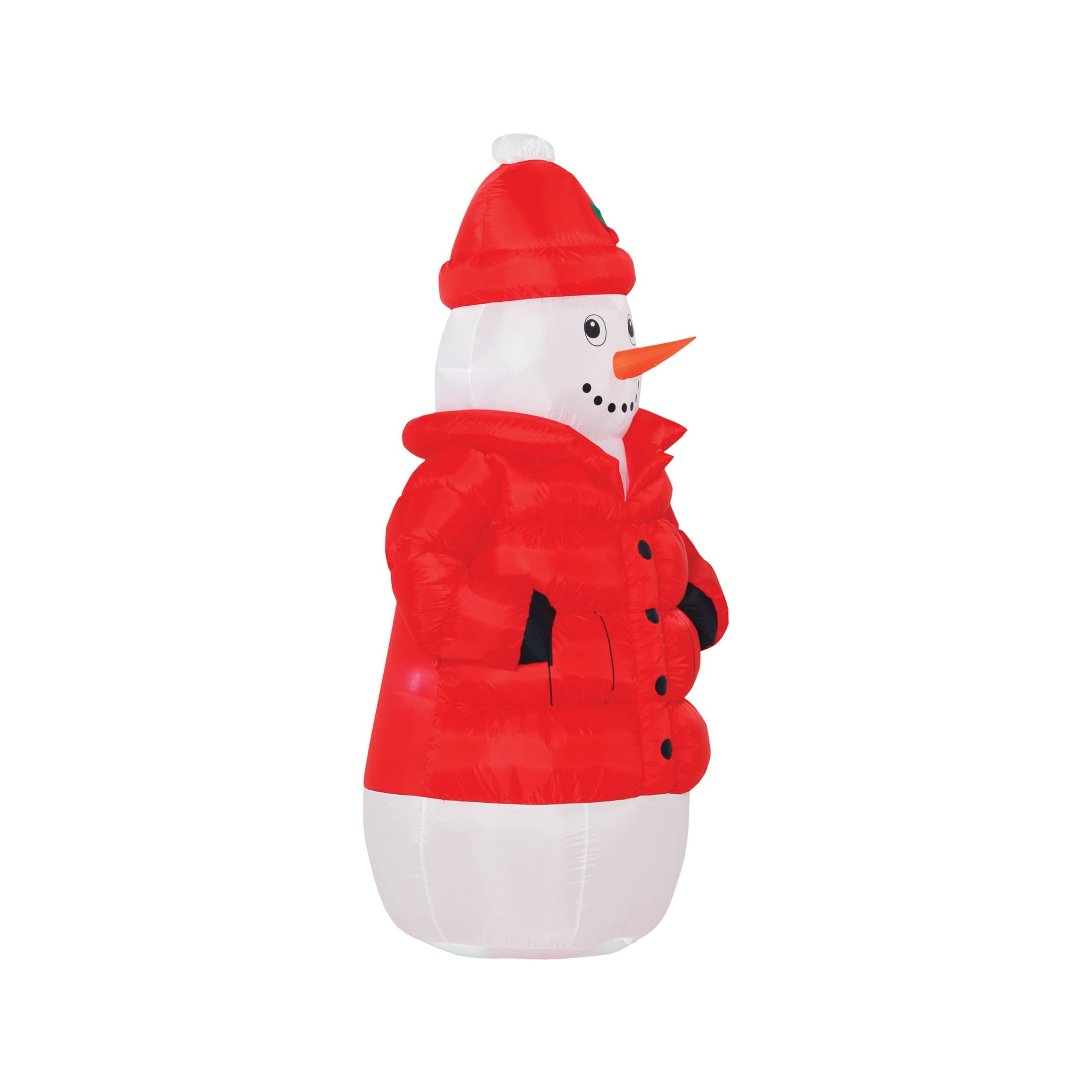A Holiday Company 6ft. Inflatable Snowman in Puffy Jacket