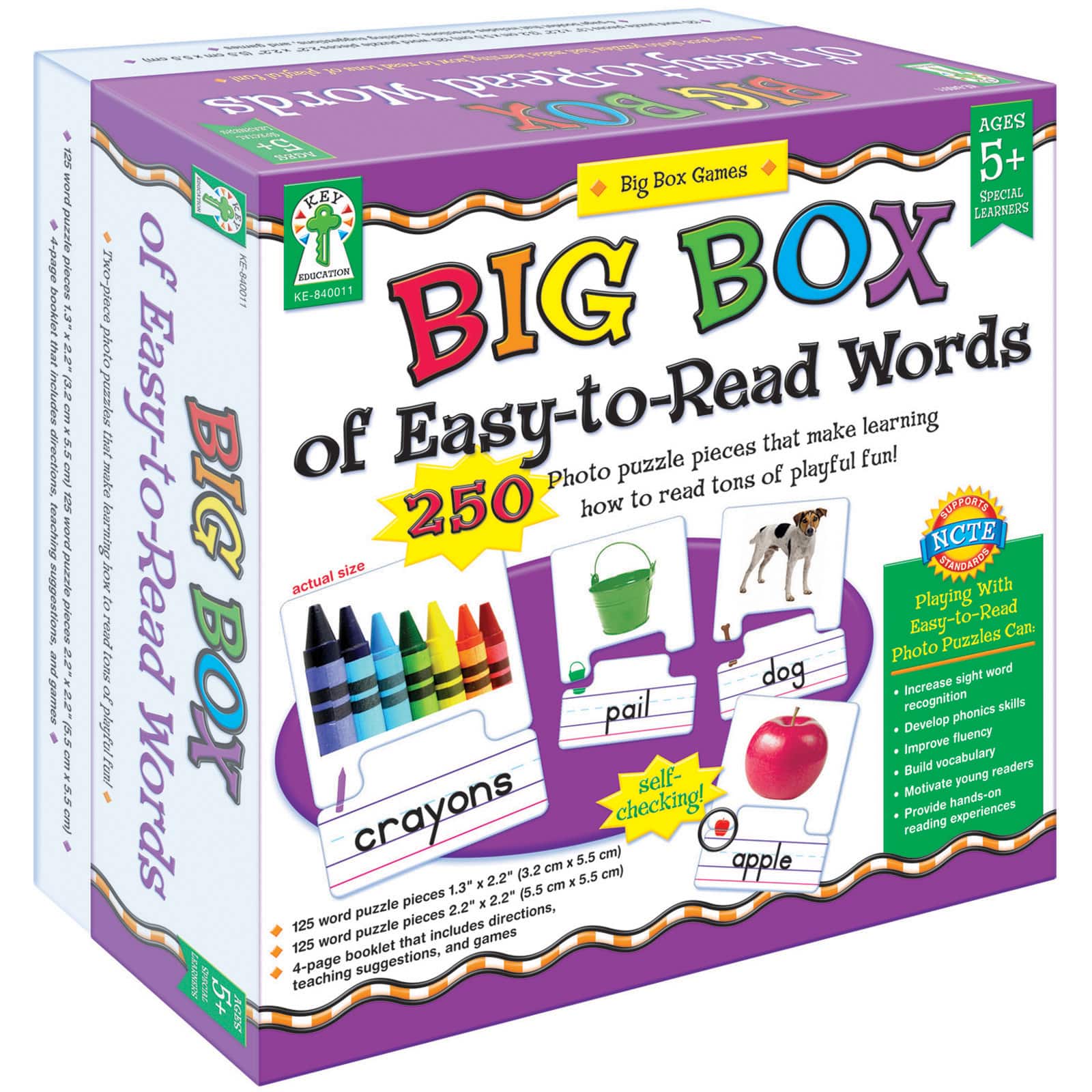 Big Book of Easy-to-Read Words