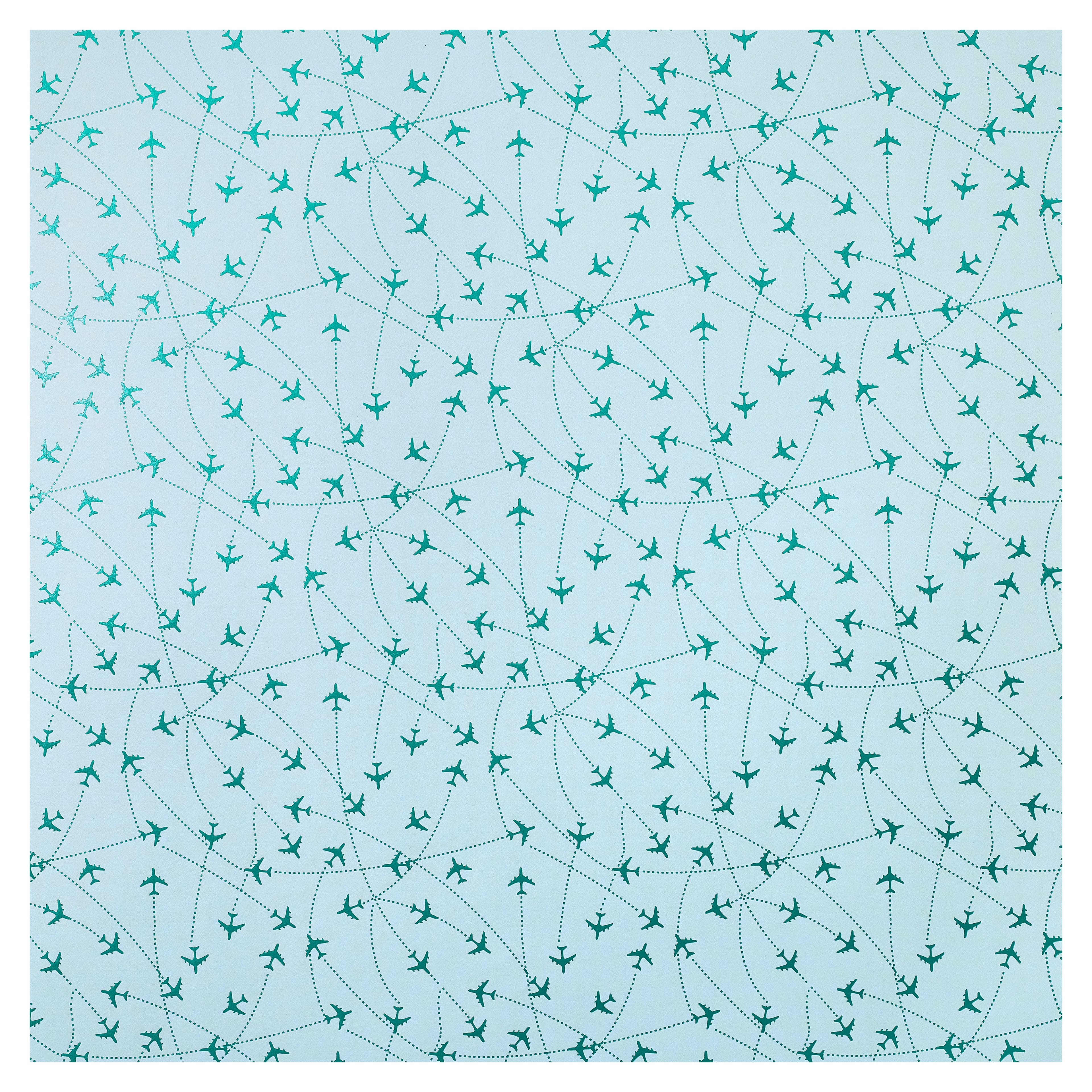 24 Pack: Airplane Paper by Recollections™, 12" x 12"