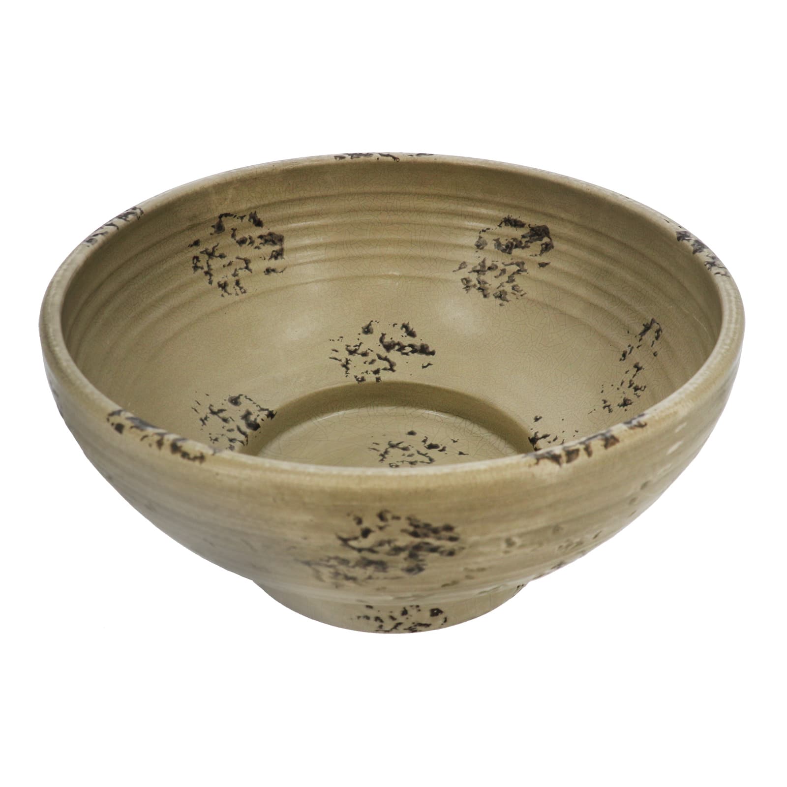 15.75" Brown Ceramic Bowl by Ashland®
