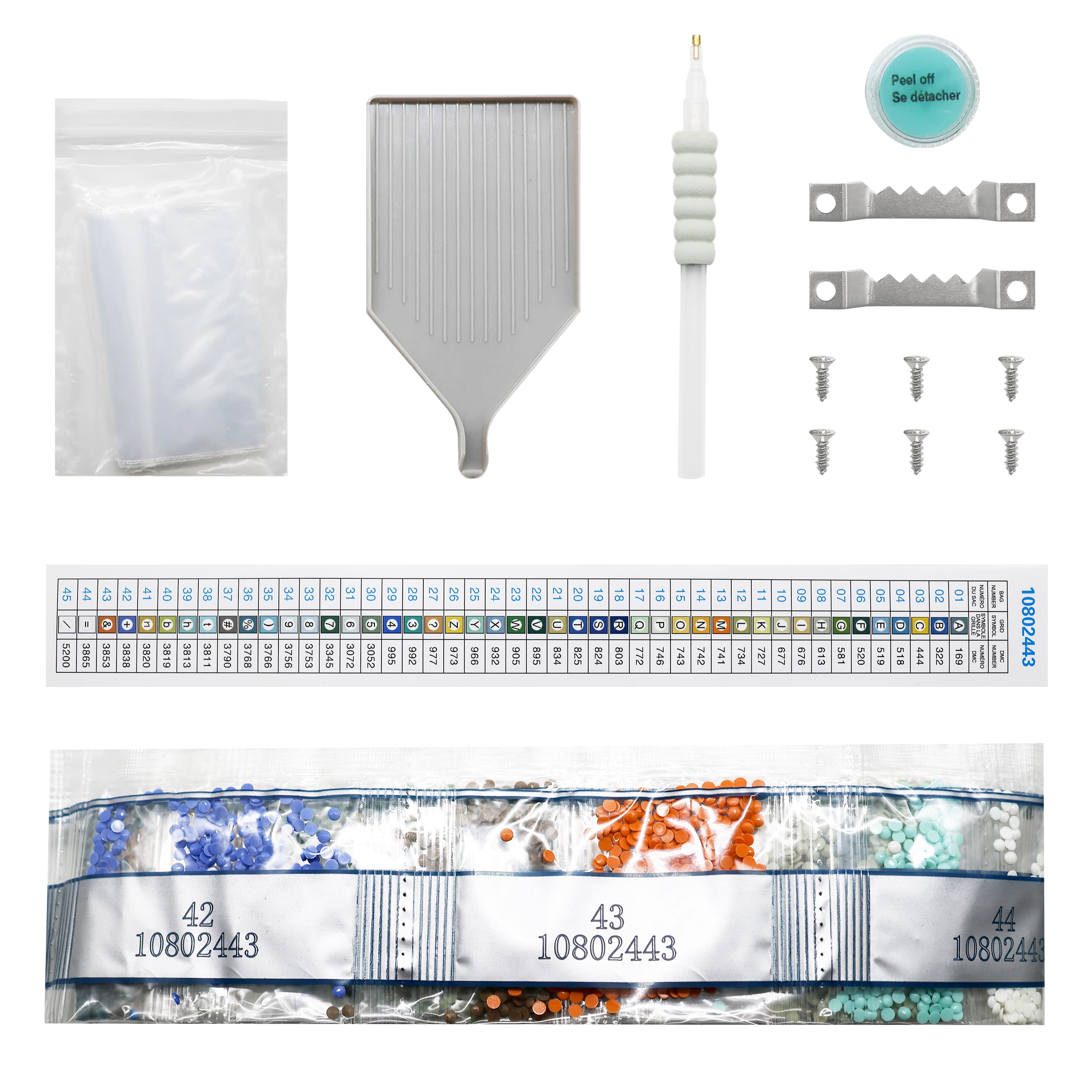 8" x 10" Lemon Spritz Diamond Art Kit by Make Market®