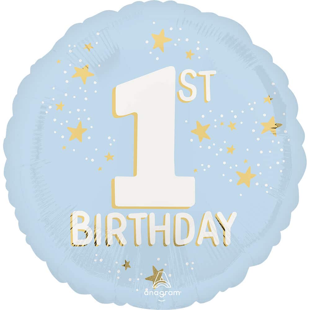 17" Little Mister One-derful 1st Birthday Foil Balloon