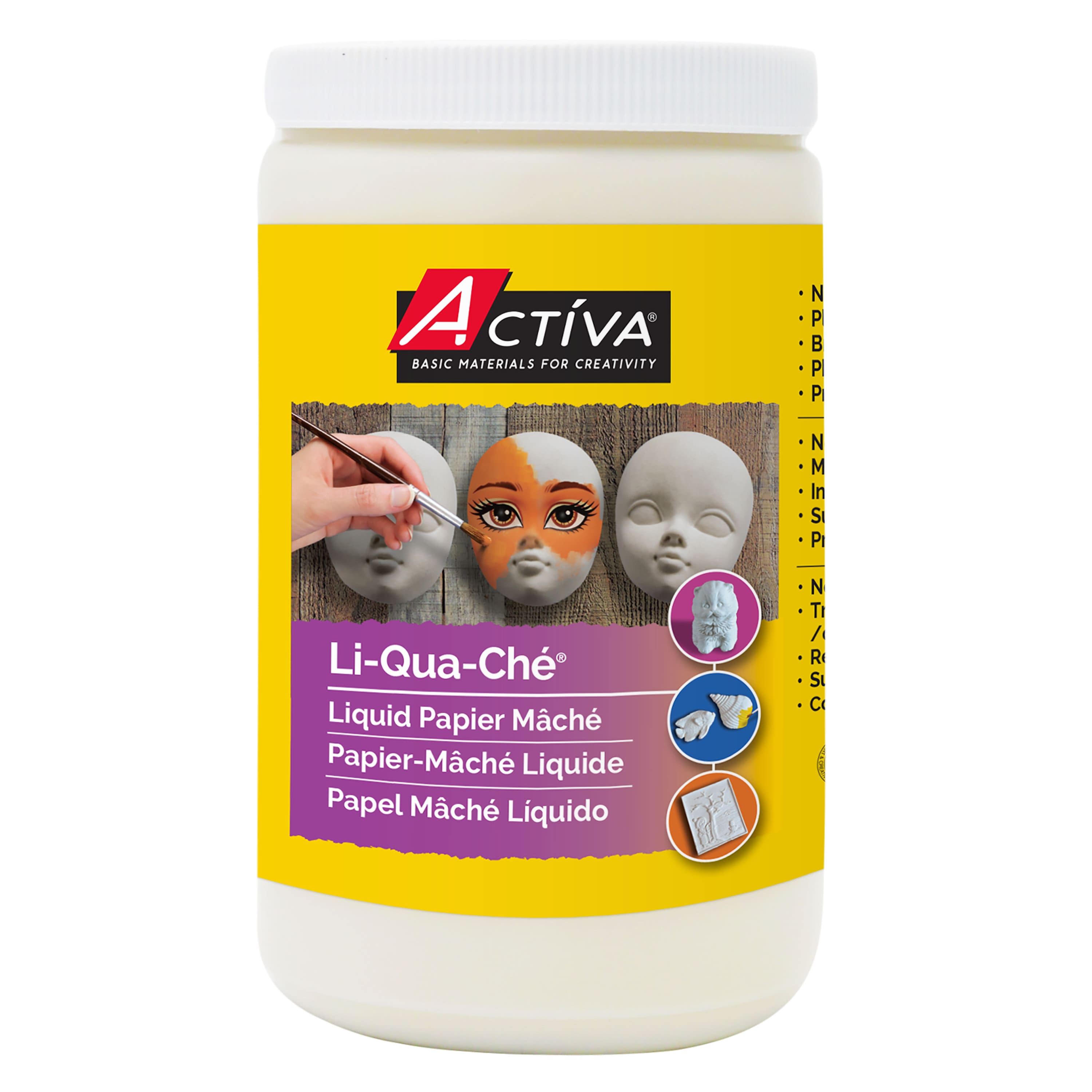 Actíva® Li-Qua-Ché Liquid Air Cured Casting Compound, 32oz.