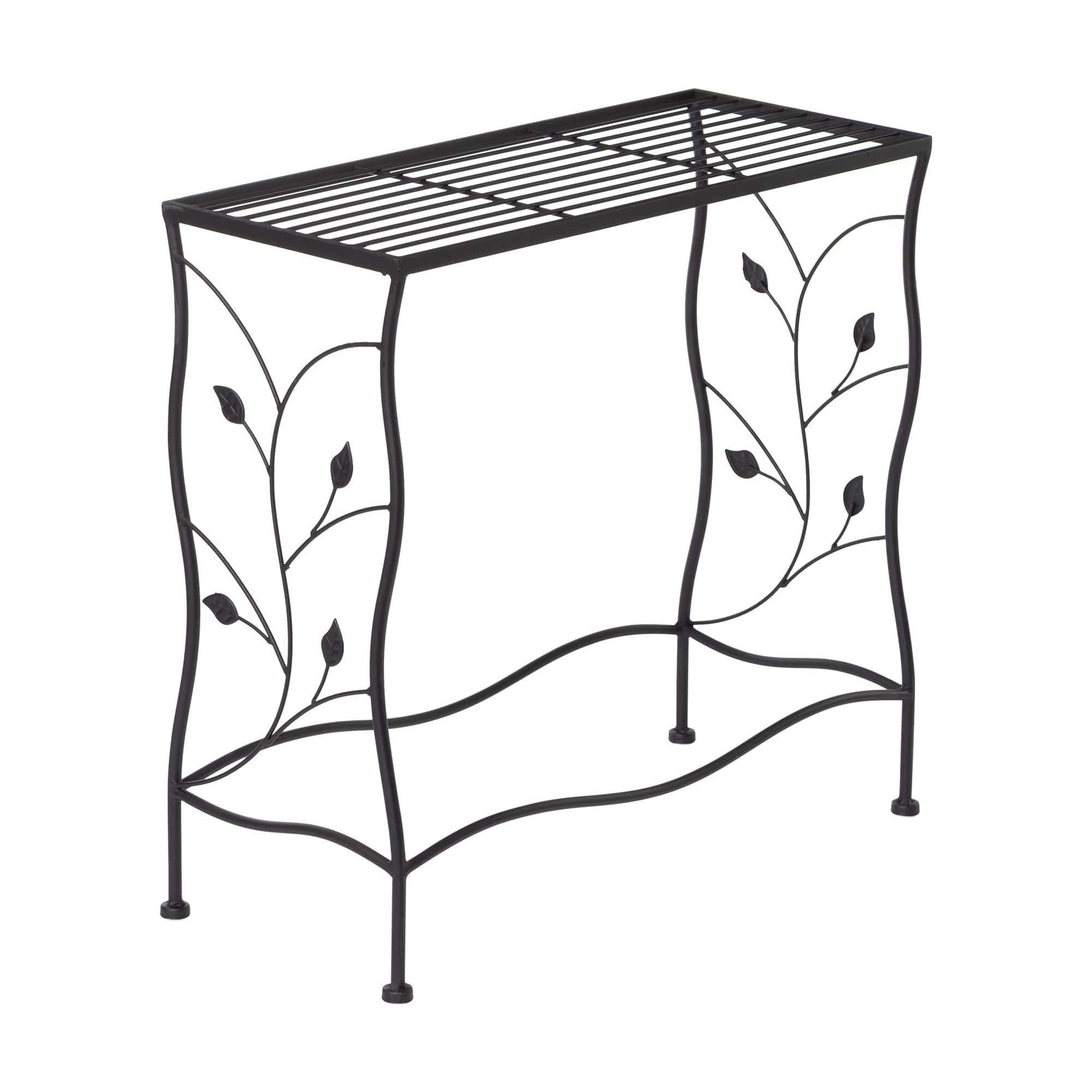 Glitzhome® Black Rectangular Nesting Metal Planter Set