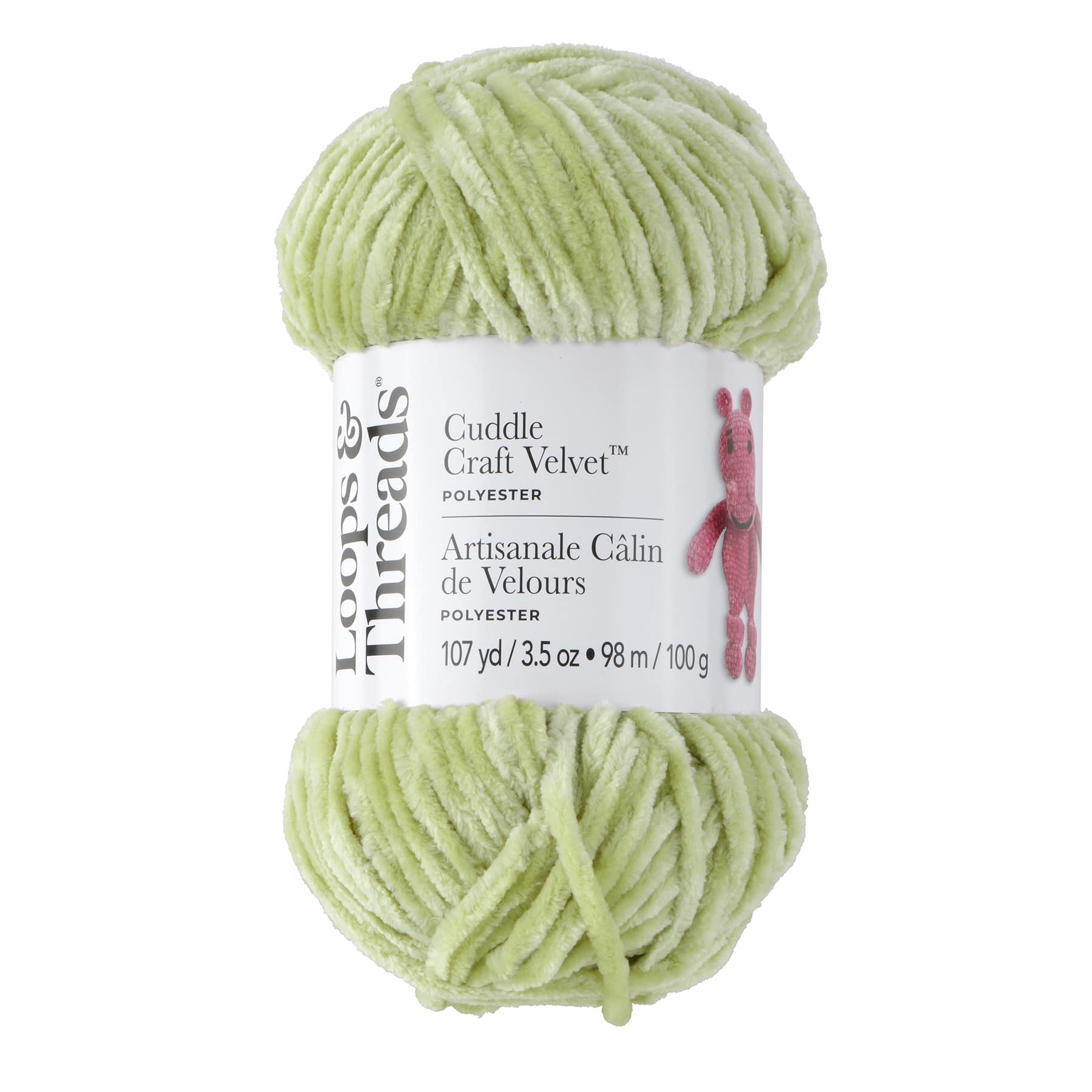 Cuddle Craft Velvet™ Yarn by Loops & Threads®