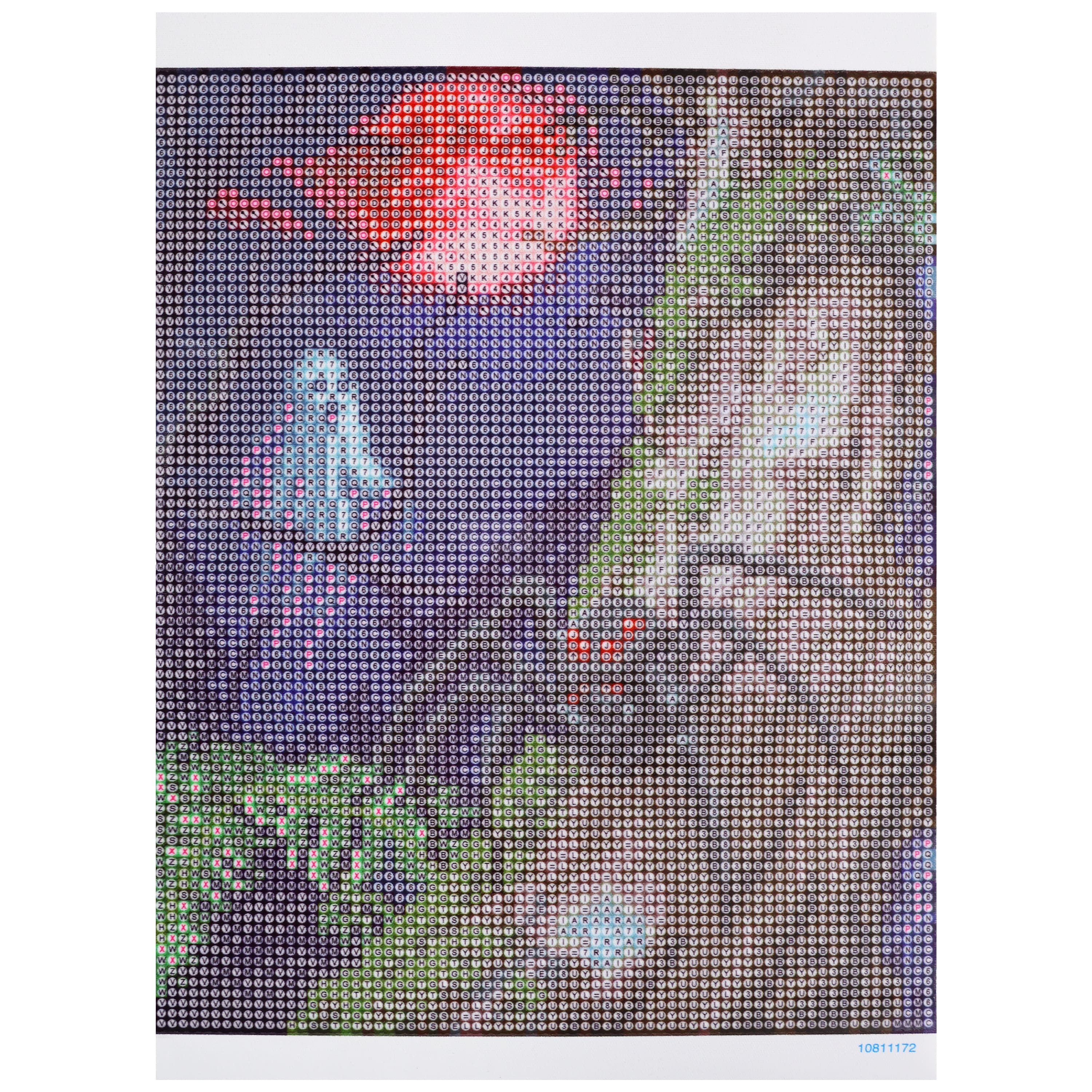 8" x 10" Spider & Blood Moon Diamond Art Kit with Magnetic Wood Frame by Make Market®