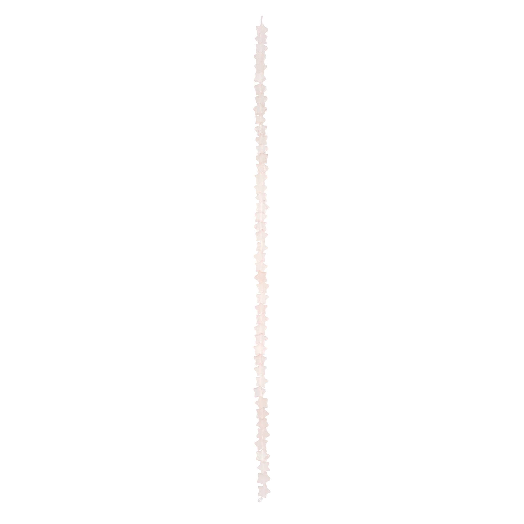 12 Pack: Pink Dyed Rose Quartz Star Beads, 4mm by Bead Landing™
