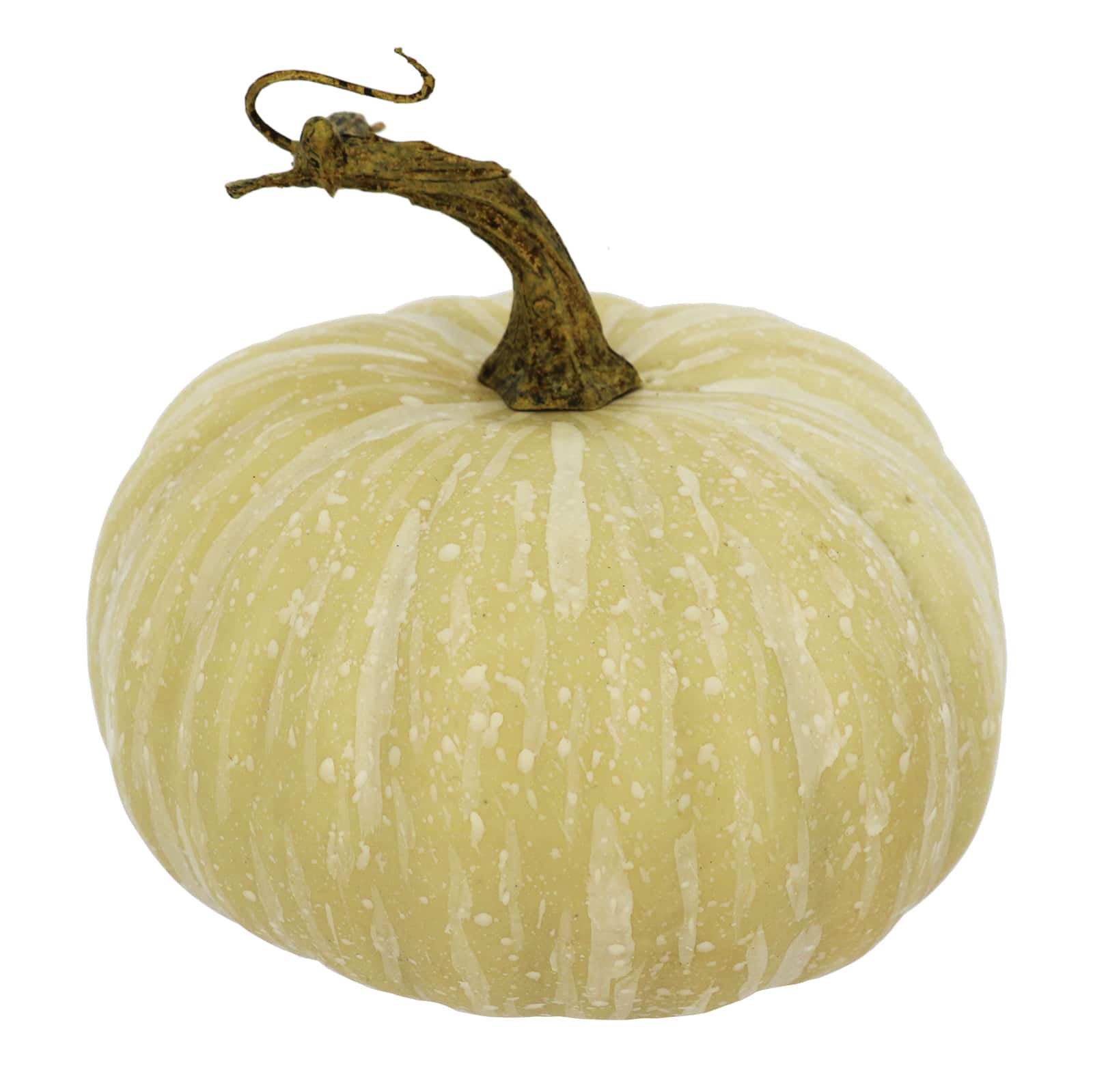 5.8" Cream Decorative Pumpkin by Ashland®