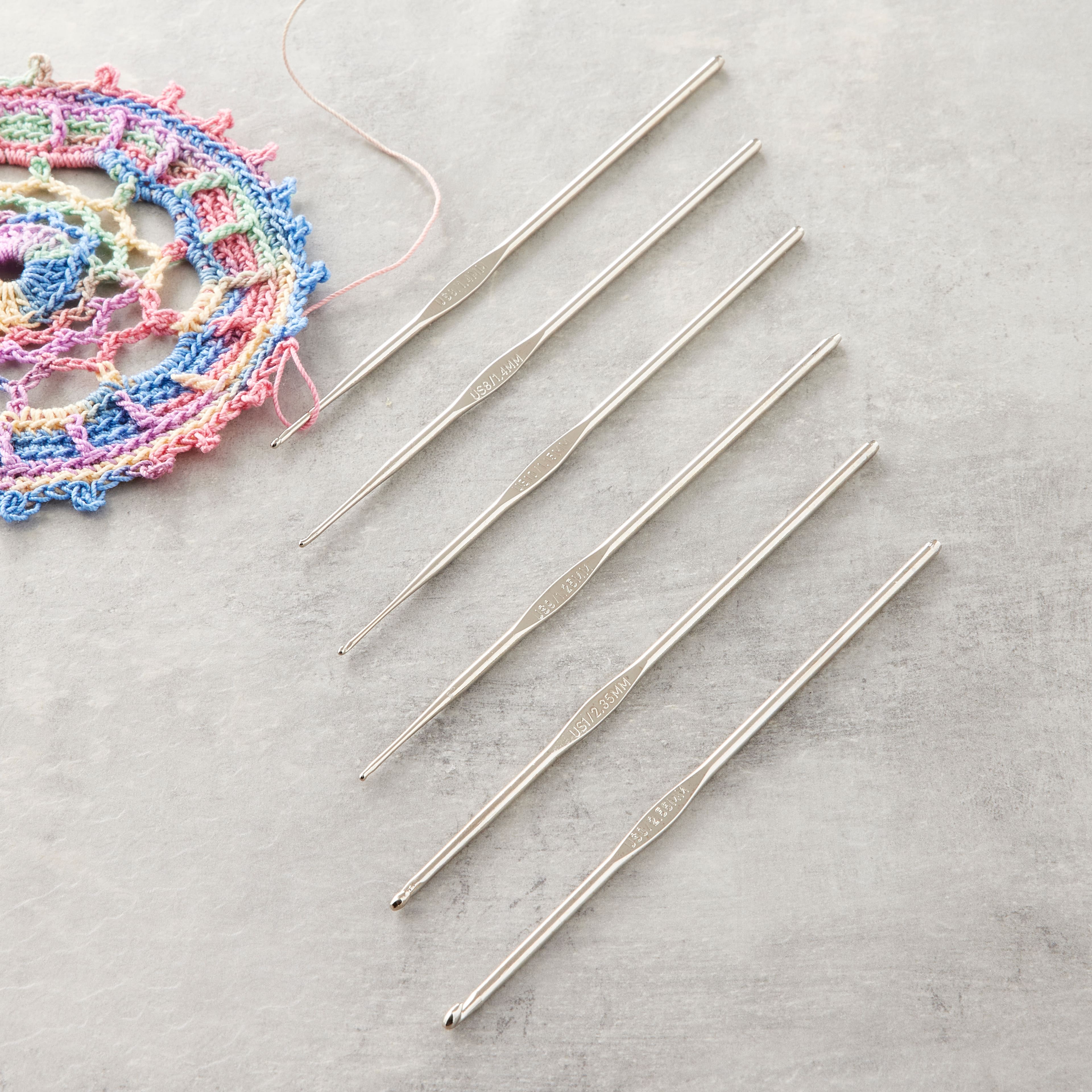 Susan Bates® Steel Crochet Hook Set