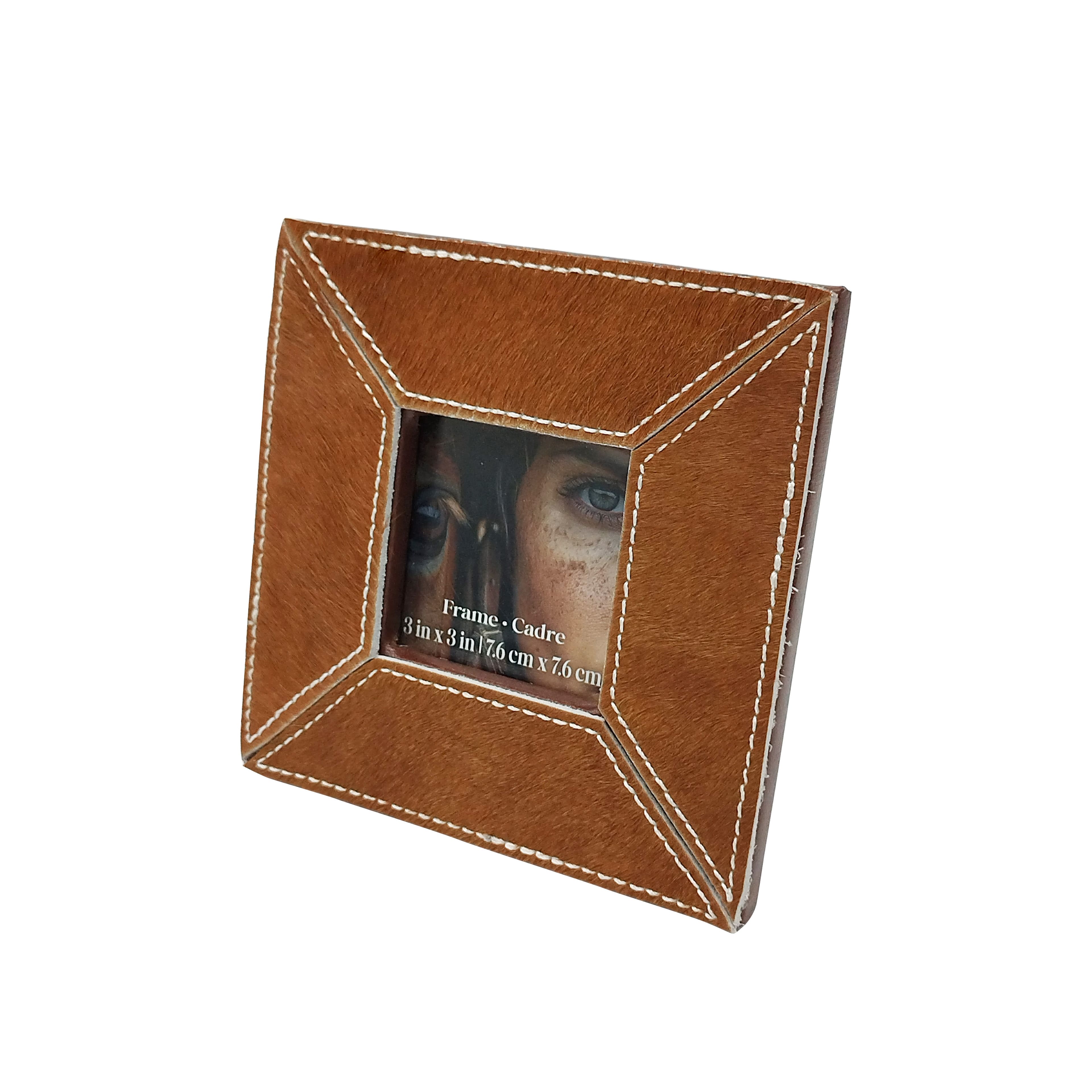 Faux Calf Cowhide Tabletop Frame by Ashland