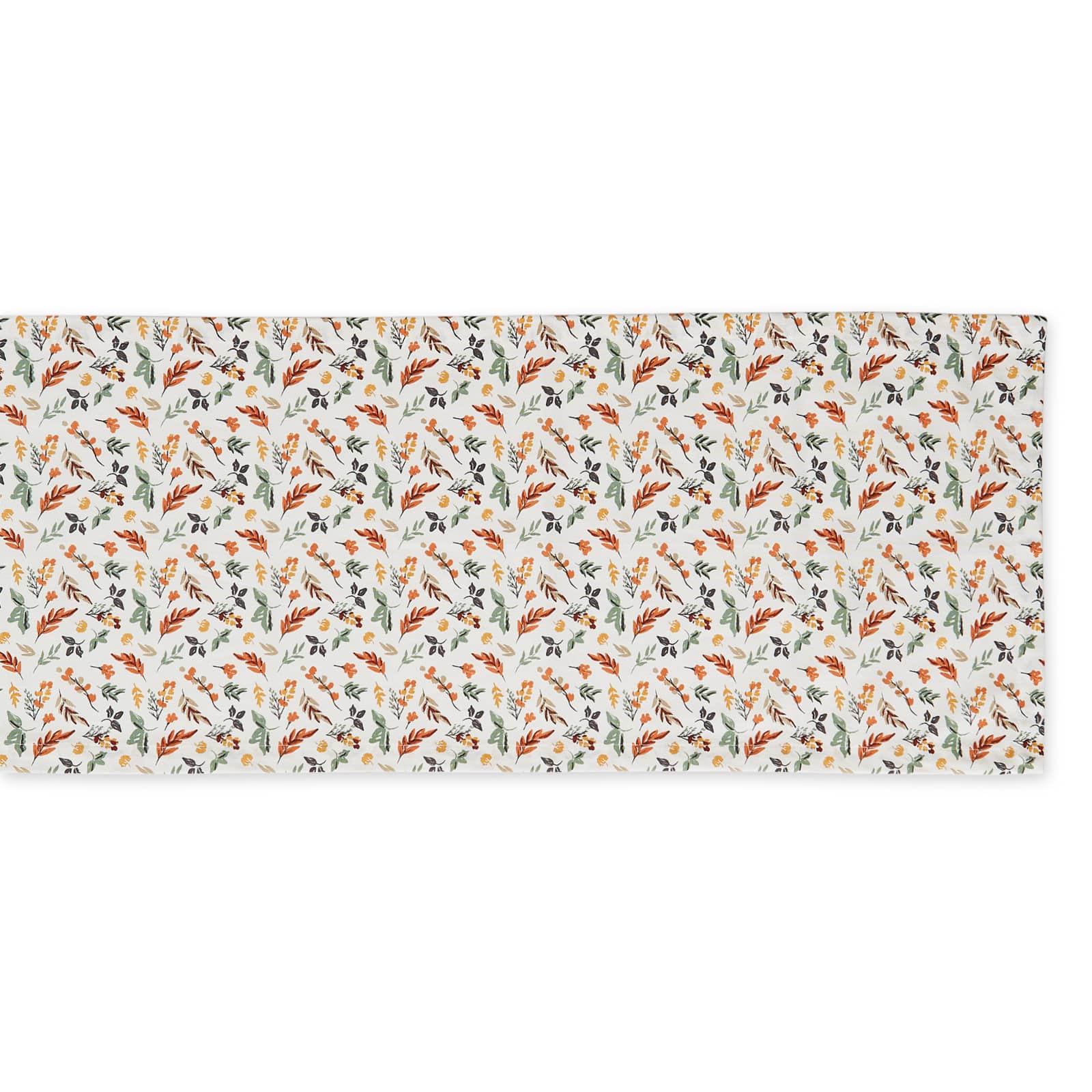 DII® 72" Crisp Leaves Printed Table Runner