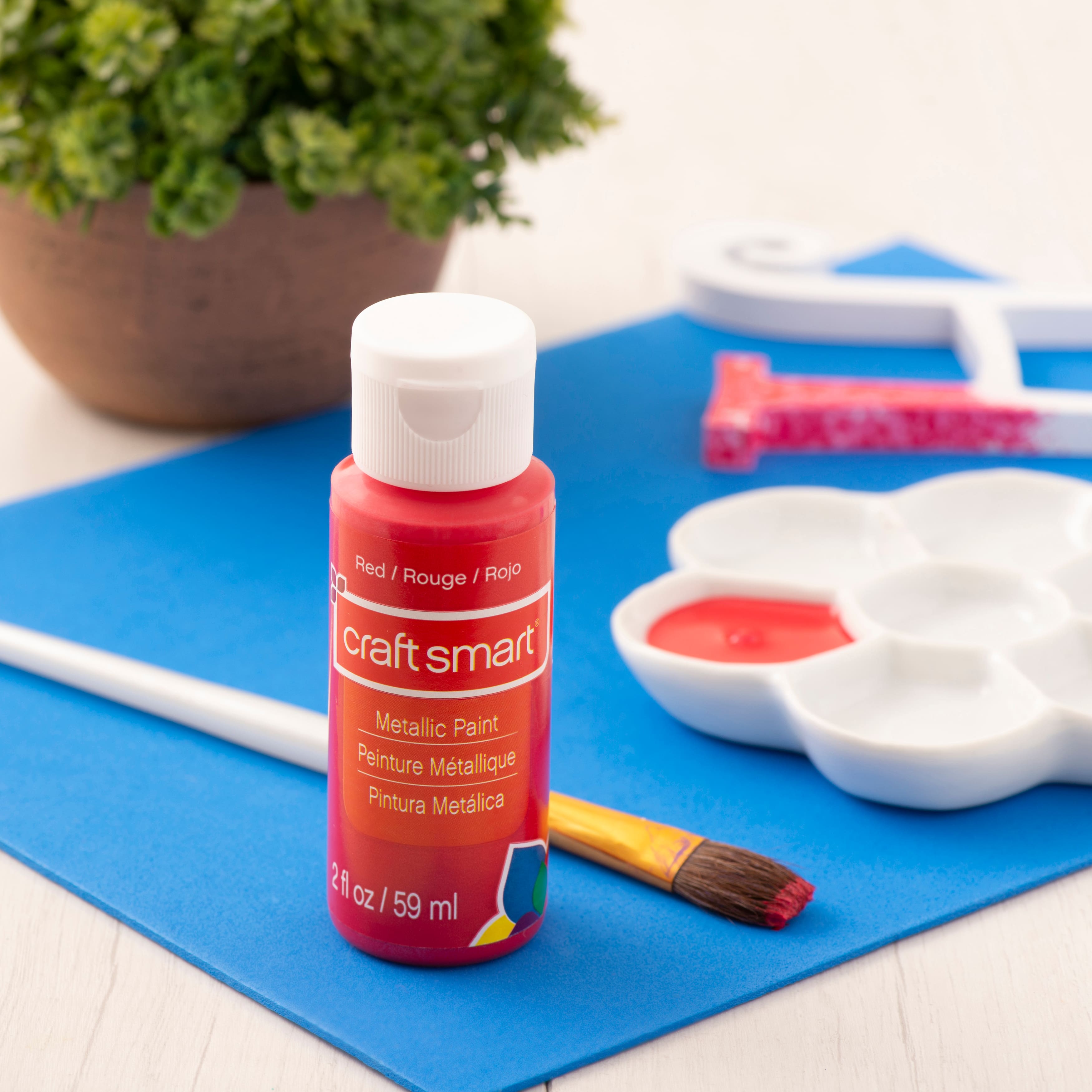 2oz. Metallic Paint by Craft Smart