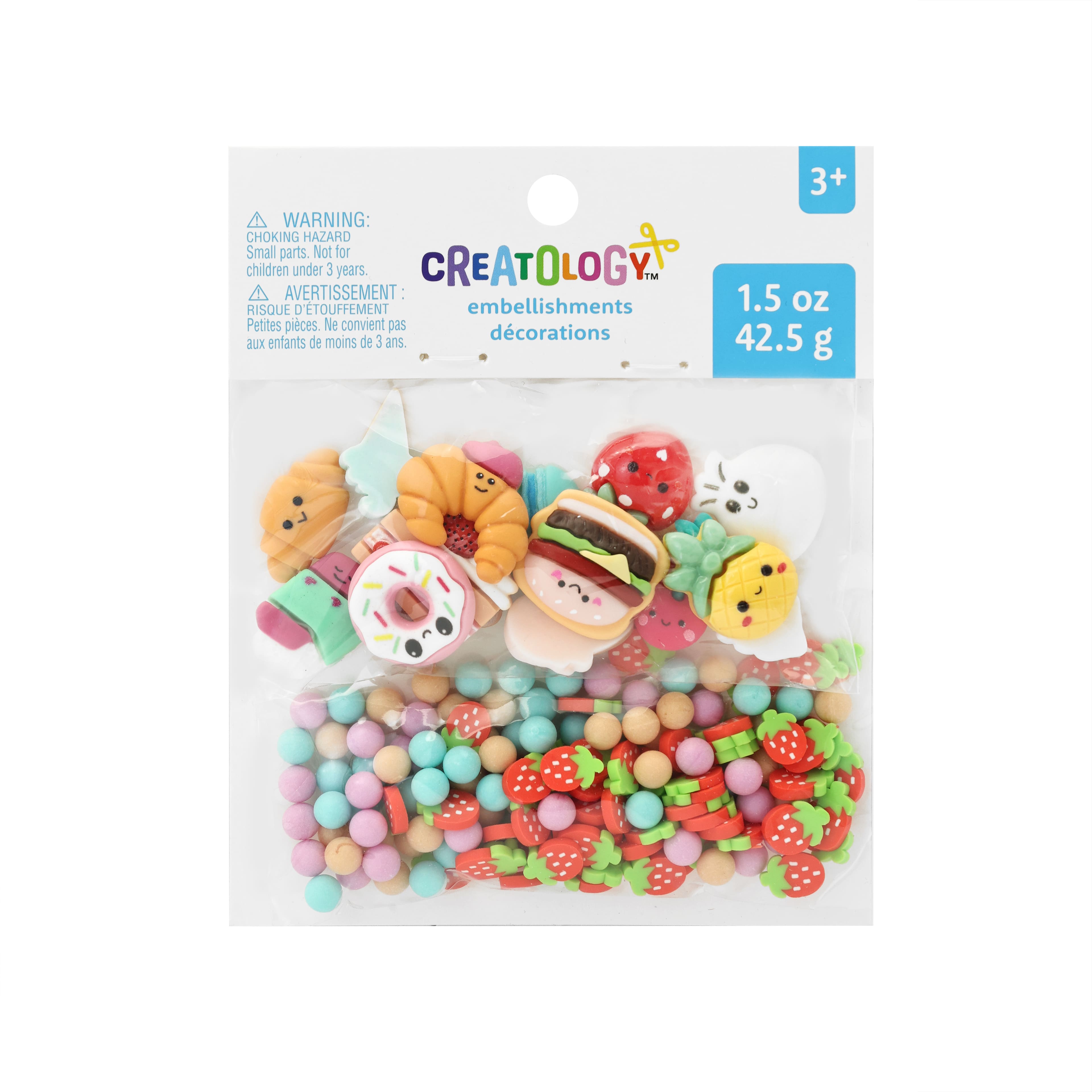 Happy Food Mix Craft Embellishments by Creatology™