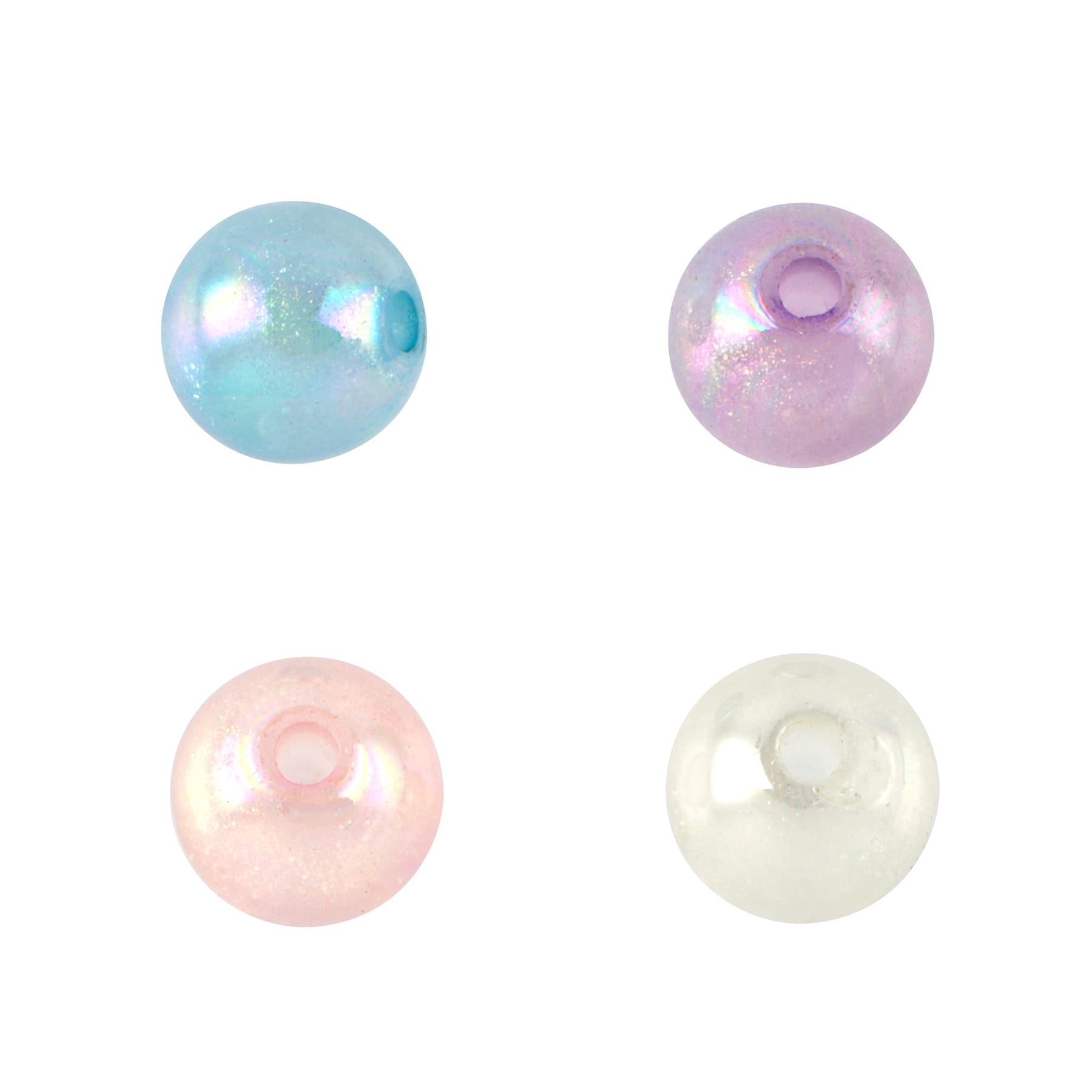 9.5mm Pearl Mix Plastic Beads, 300ct. by Bead Landing™