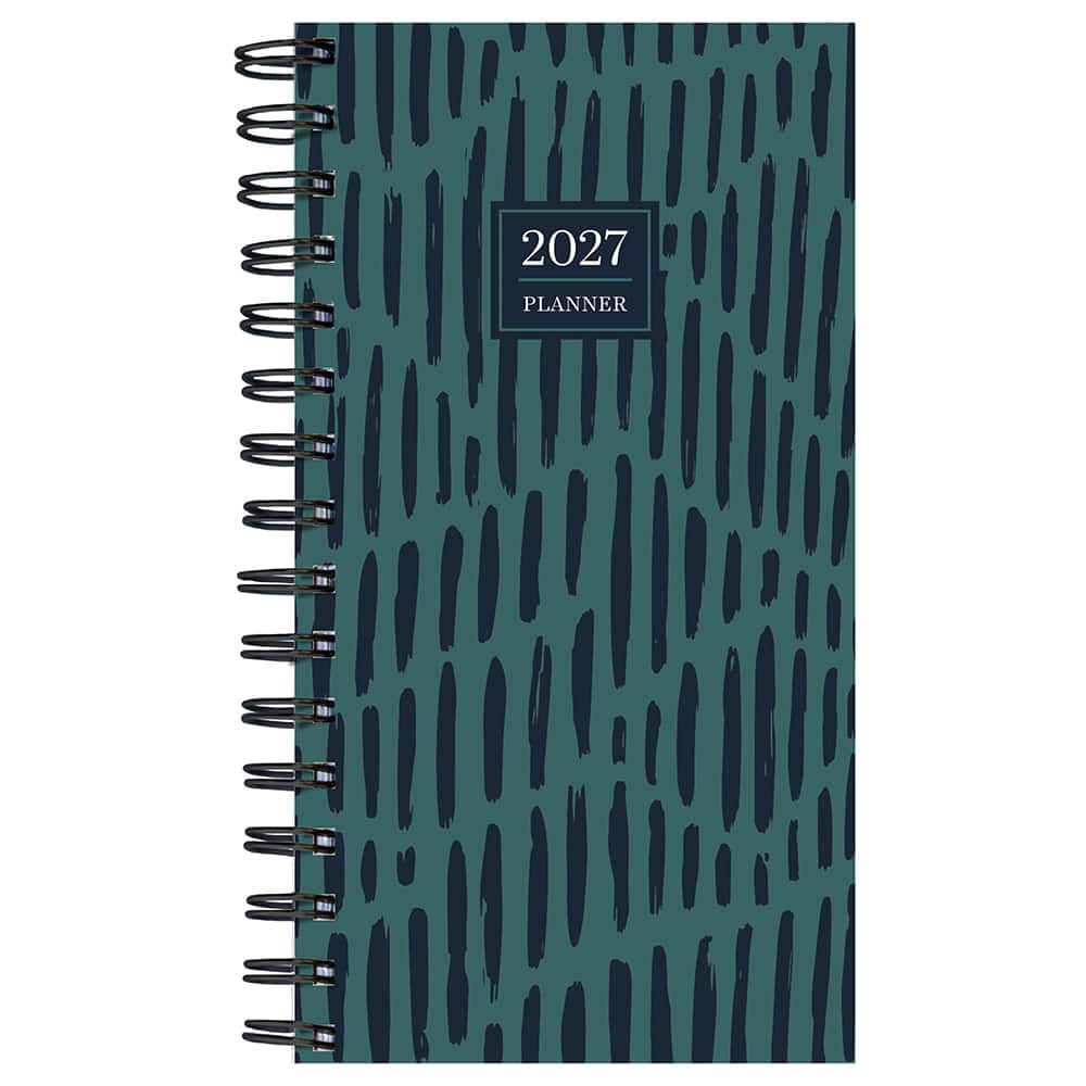2027 Blue Streak Small Weekly Monthly Planner