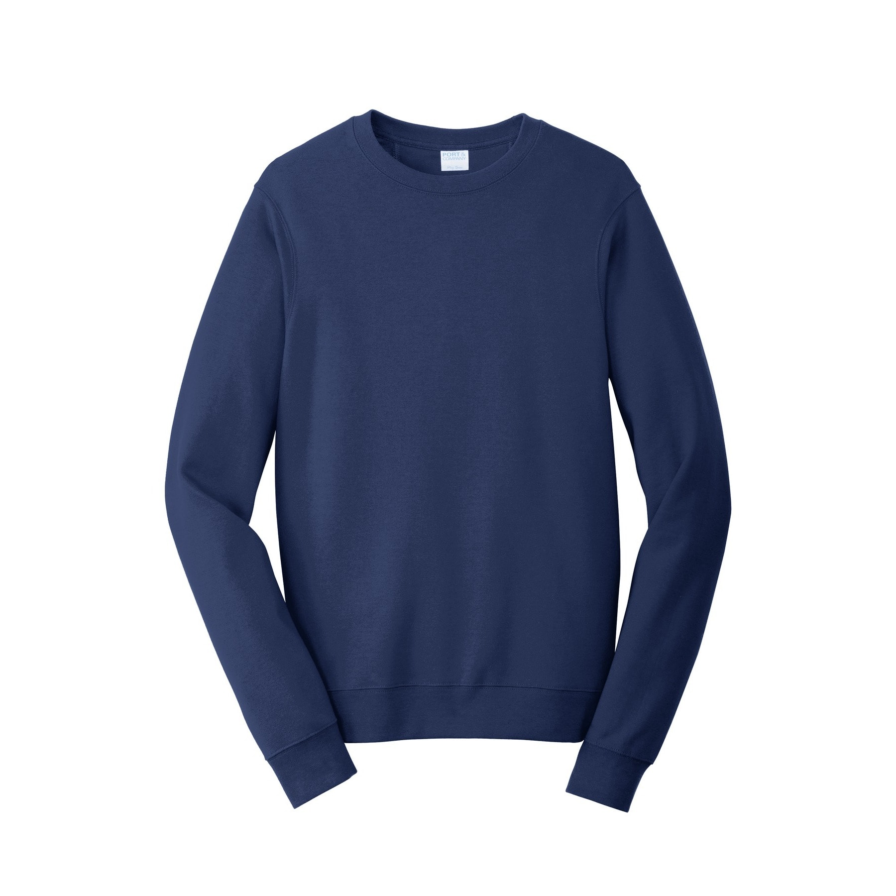 Port & Company&reg; Fan Favorite&trade; Fleece Crewneck Sweatshirt in Team Navy Blue | Large | Michaels&reg;