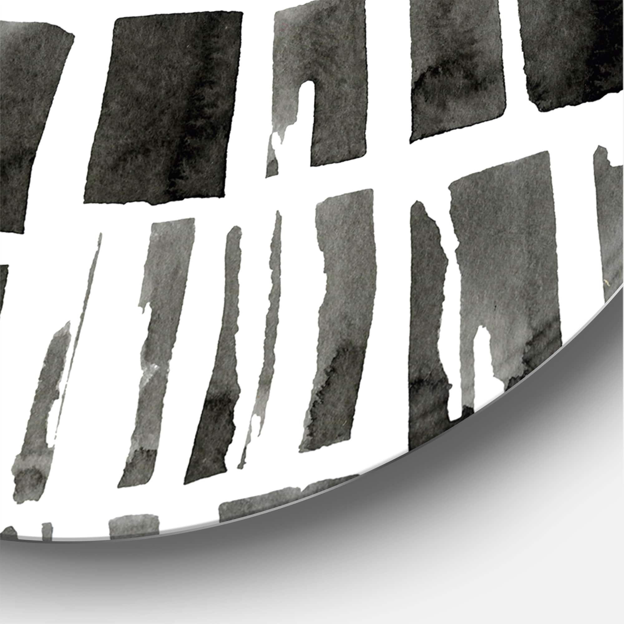Designart - Abstract Monochrome Bricks
