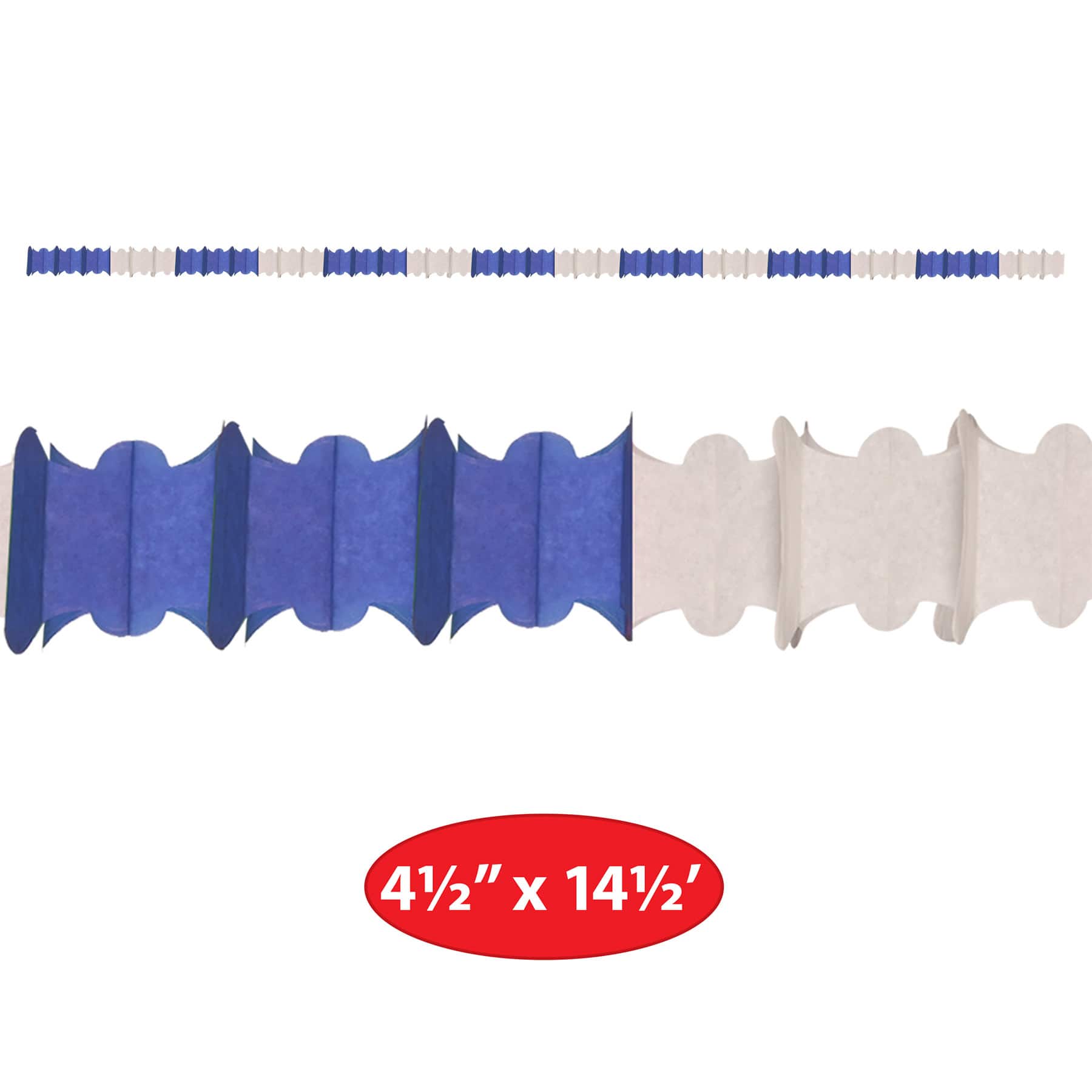 Beistle 14.5ft. Blue & White Oktoberfest Ceiling Drops, 4ct.