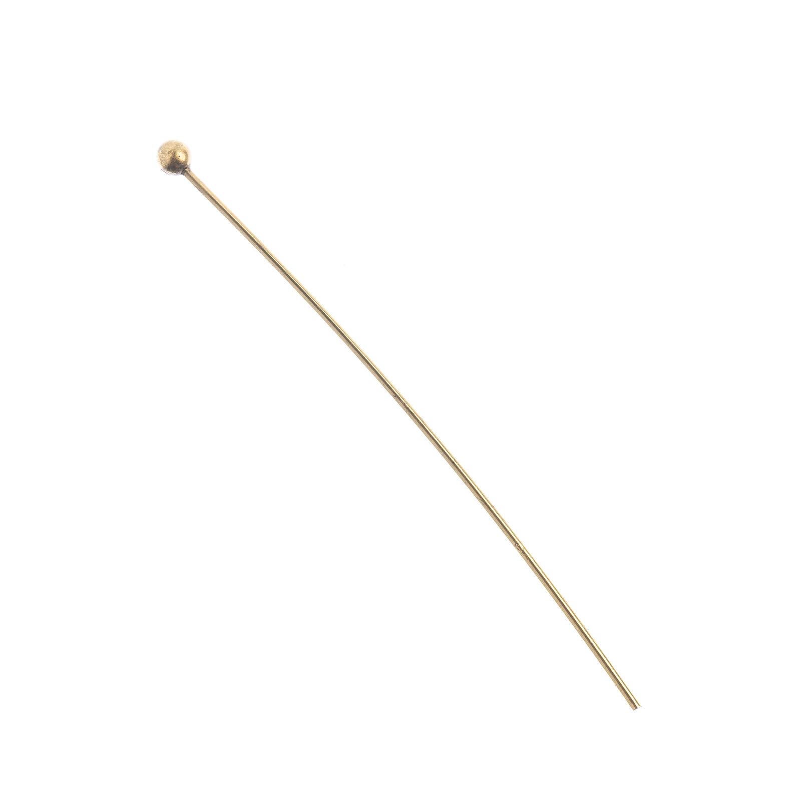 John Bead Must Have Findings 1.5" Ball Head Pins, 76ct.