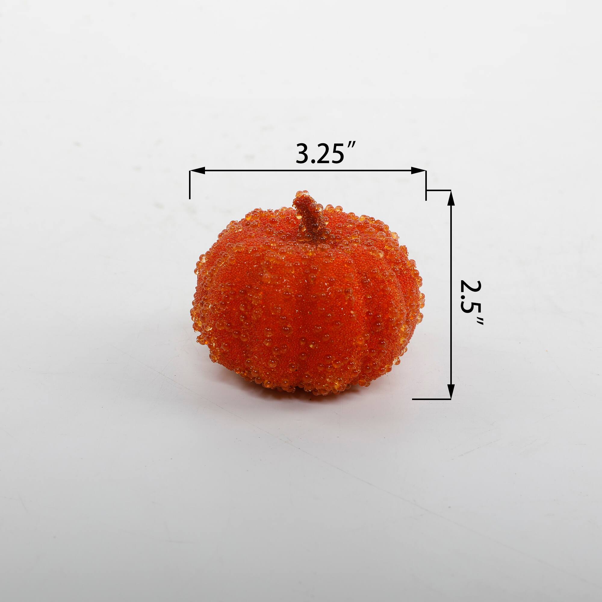 Flora Bunda® Beaded Orange Pumpkins Set