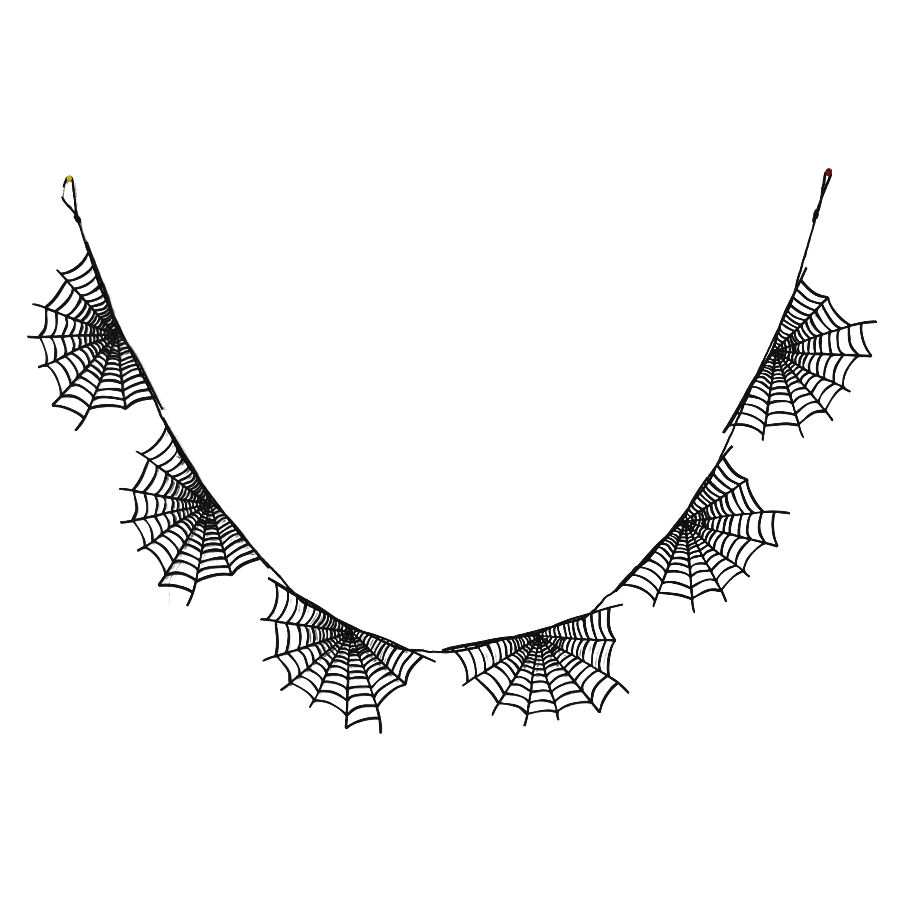 6ft. Black Spiderweb Garland by Ashland®