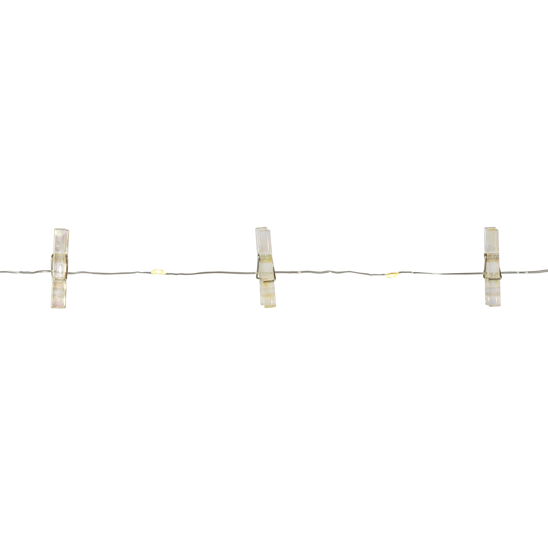 12 Pack: 45ct. Warm White LED Iridescent Clip Lights by Ashland®