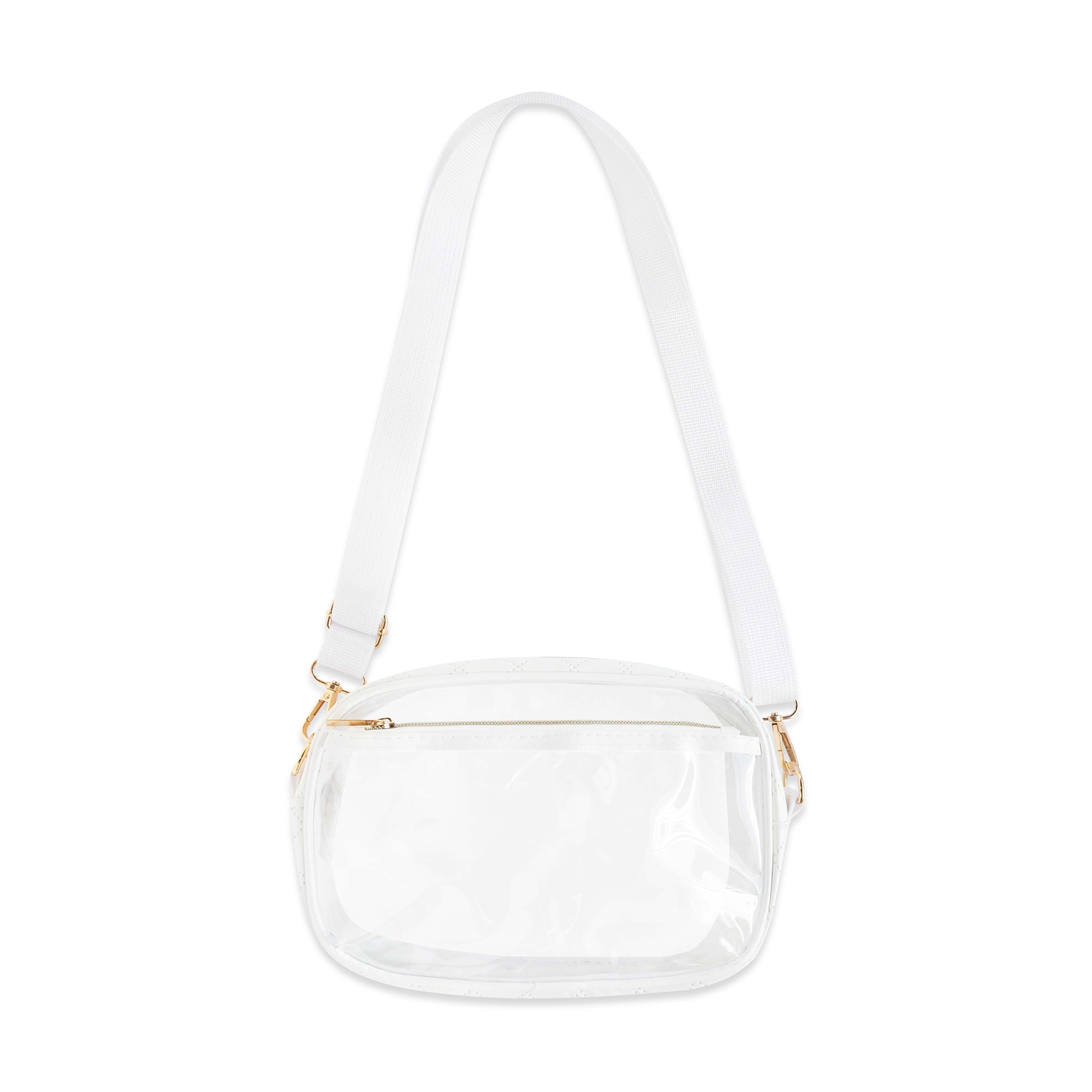 6 Pack: White Lined Clear Toaster Bag by Make Market®