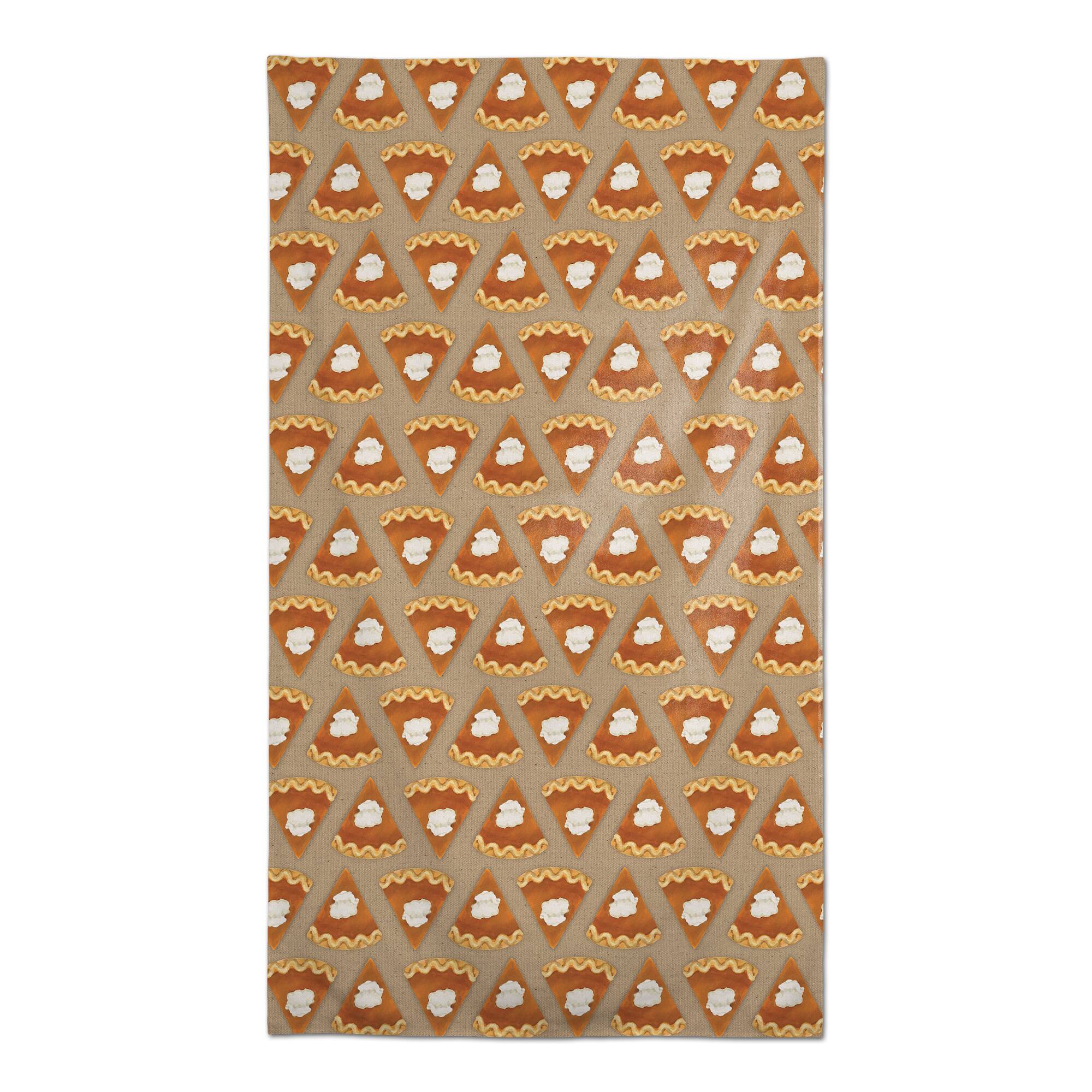 102" Pumpkin Pie Pattern Tablecloth