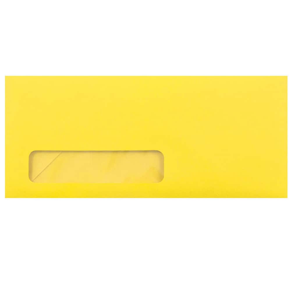 JAM Paper 4" x 9.5" Colored Business Window Envelopes