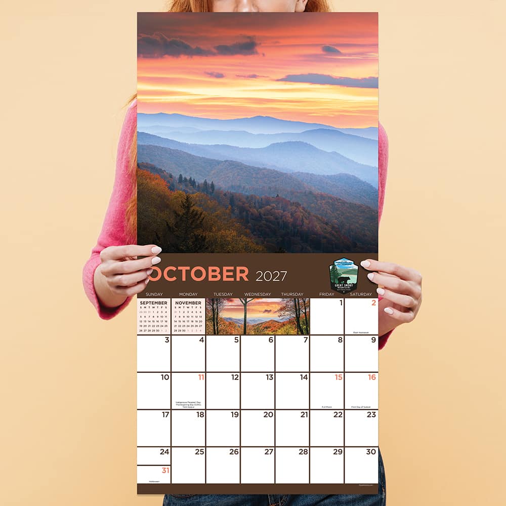2027 National Parks Wall Calendar